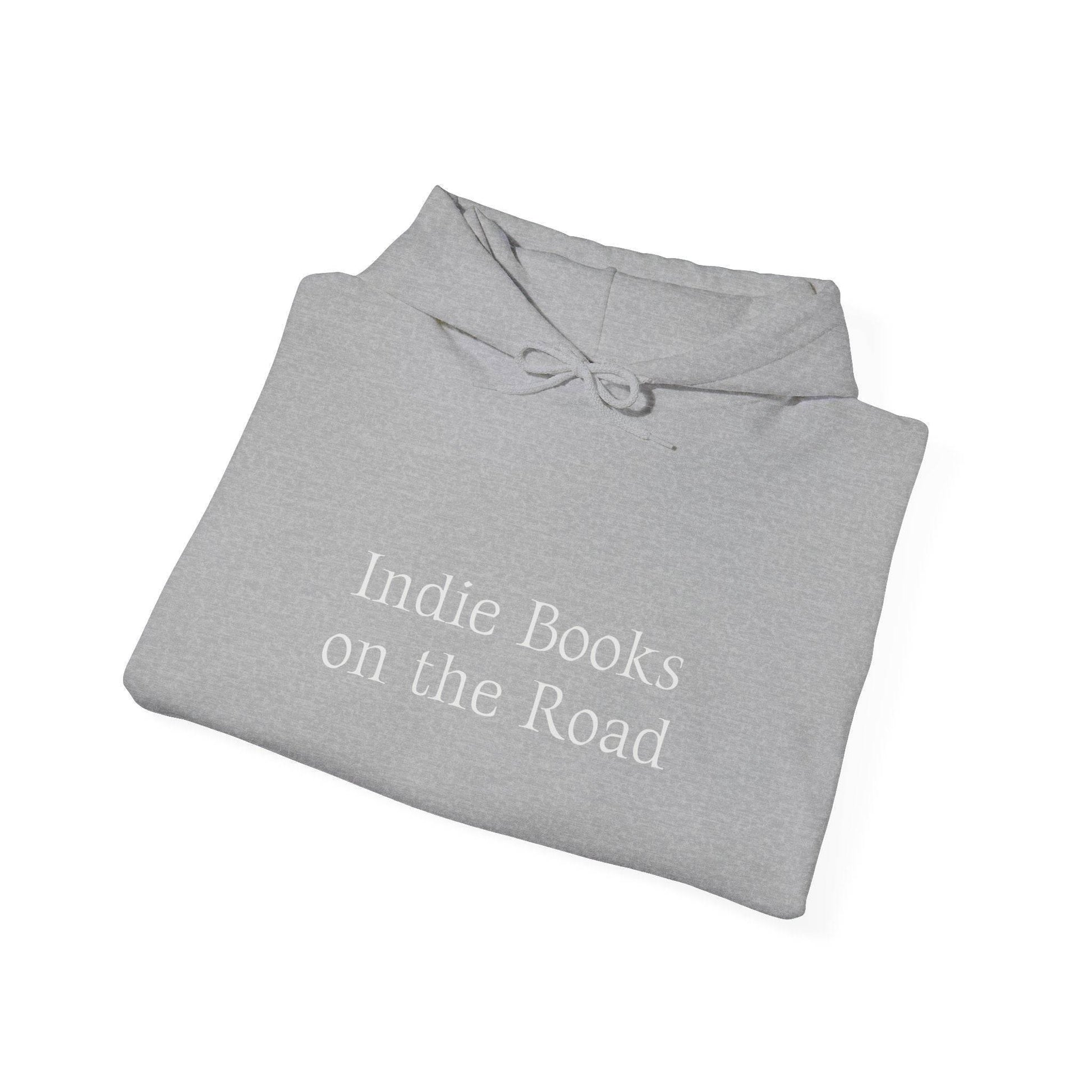 Indie Books on the Road Hooded Sweatshirt - Perfect for Book Lovers - The Dreamer's Bookshop.