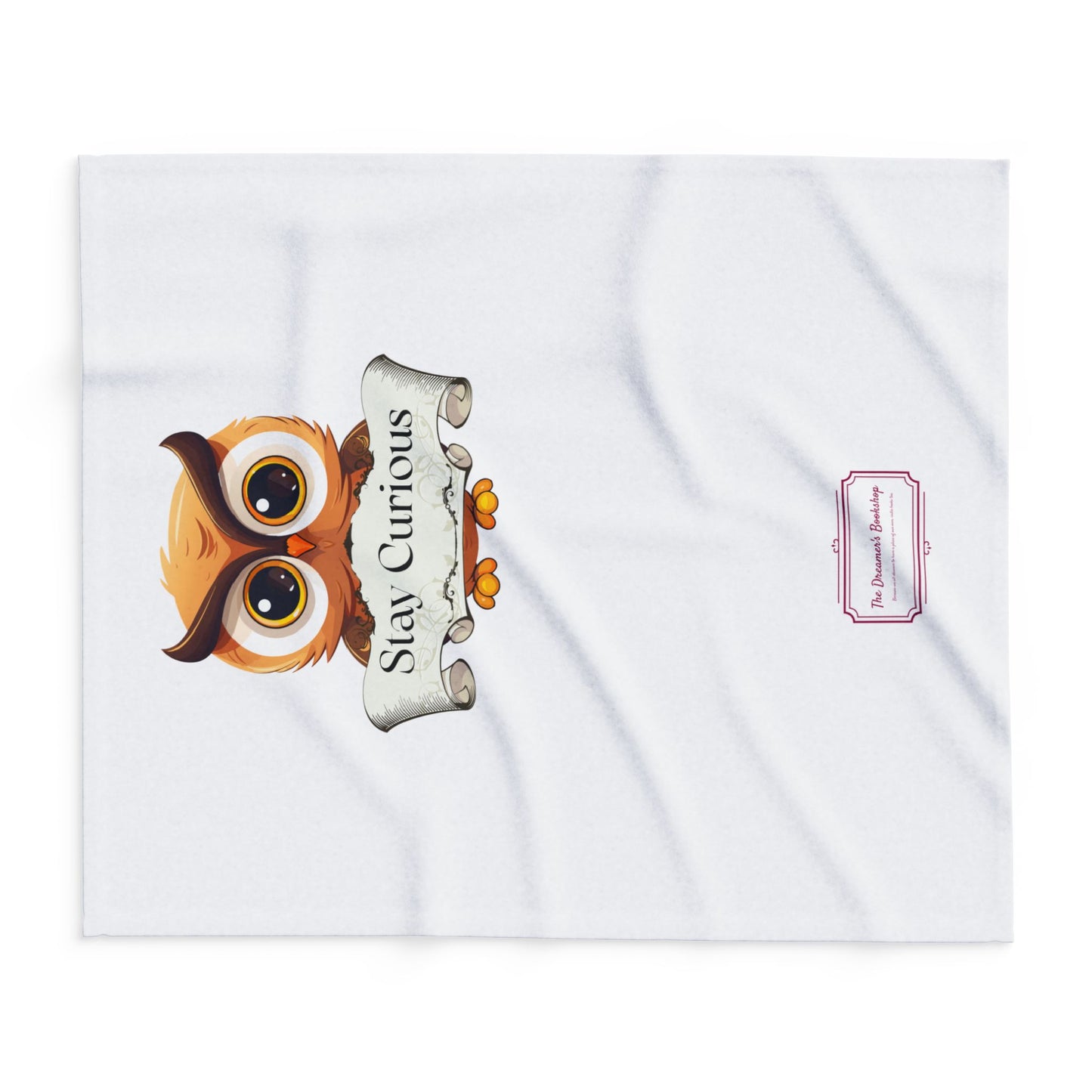 Cozy Arctic Fleece Blanket - Stay Curious