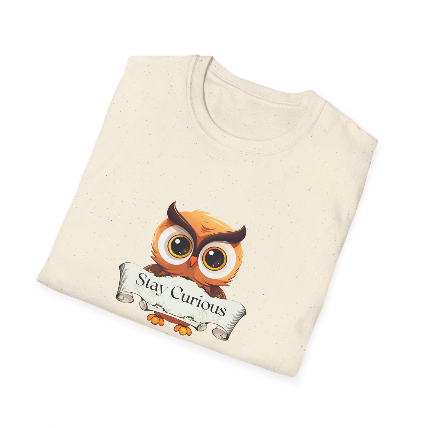 Inspirational Unisex Softstyle T-Shirt - Stay Curious