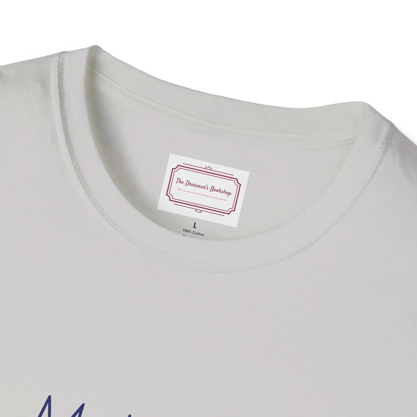 Motivational Unisex Softstyle T-Shirt - "Make Life More Positive" - The Dreamer's Bookshop.
