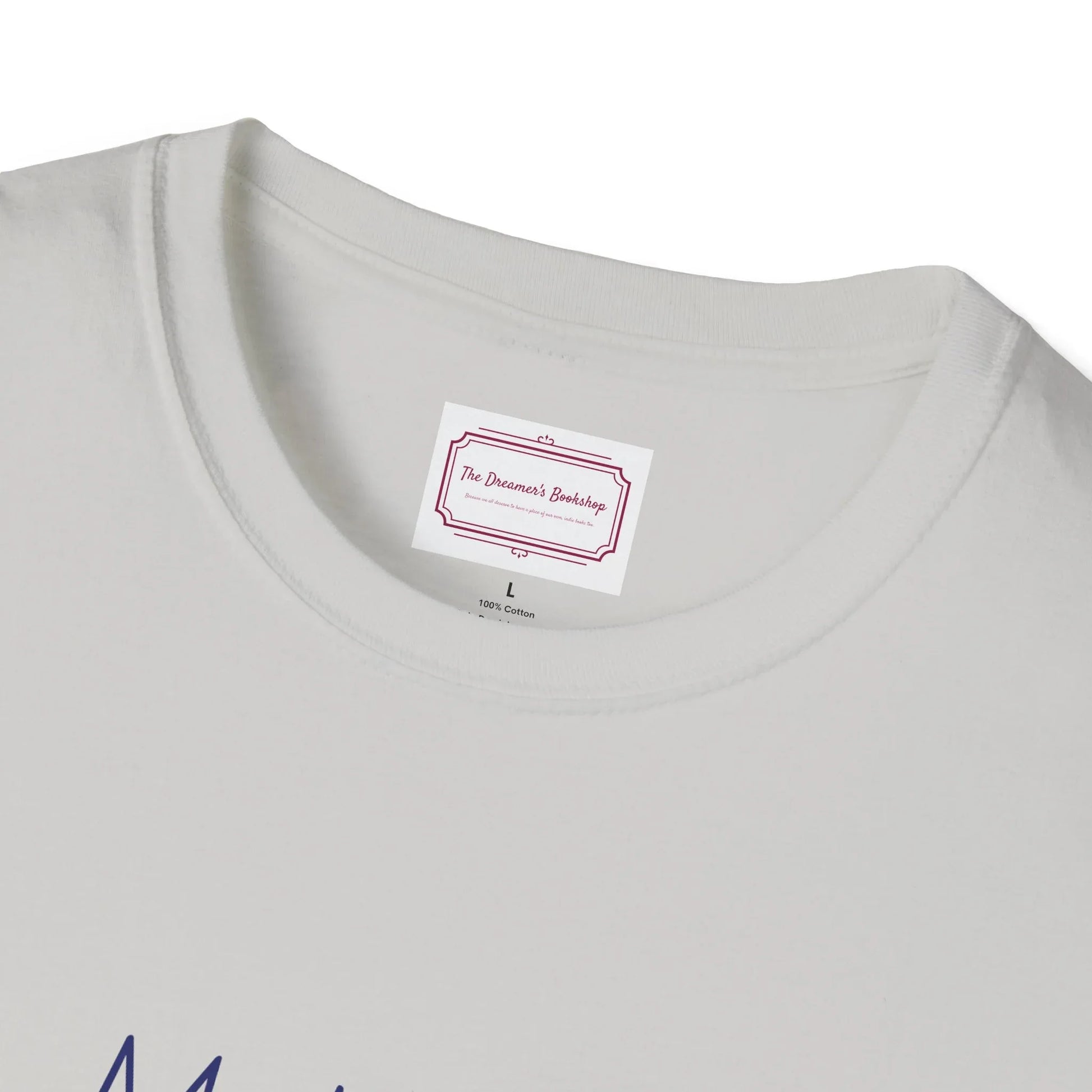 Motivational Unisex Softstyle T-Shirt - "Make Life More Positive" - The Dreamer's Bookshop.