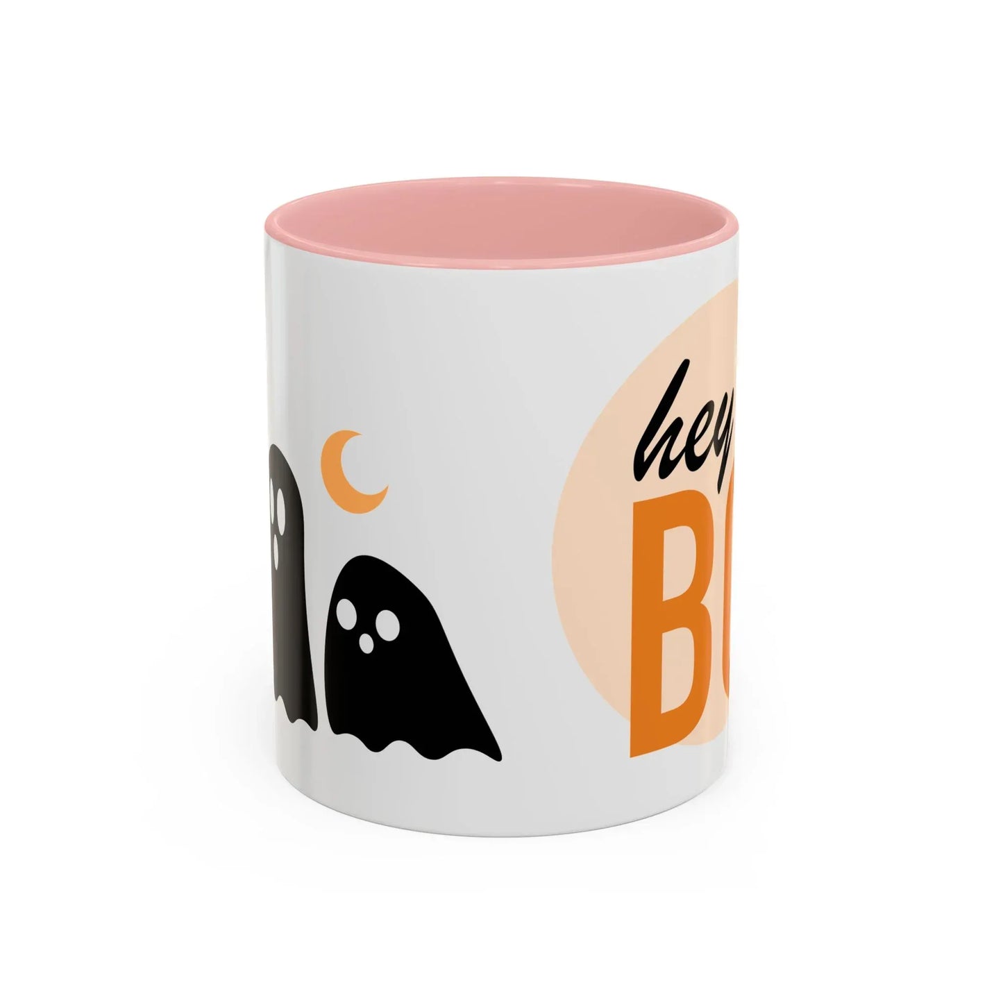 Hey Boo - Spooky Coffee Mug - Halloween Gift for Book Lovers - The Dreamer's Bookshop.