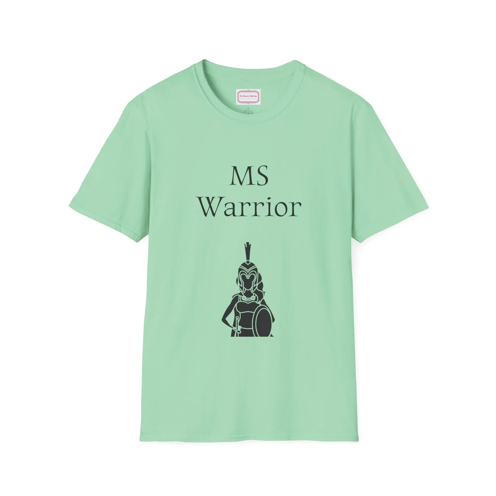 M.S. Warrior Unisex Softstyle T-Shirt - Embrace Your Battles - The Dreamer's Bookshop.