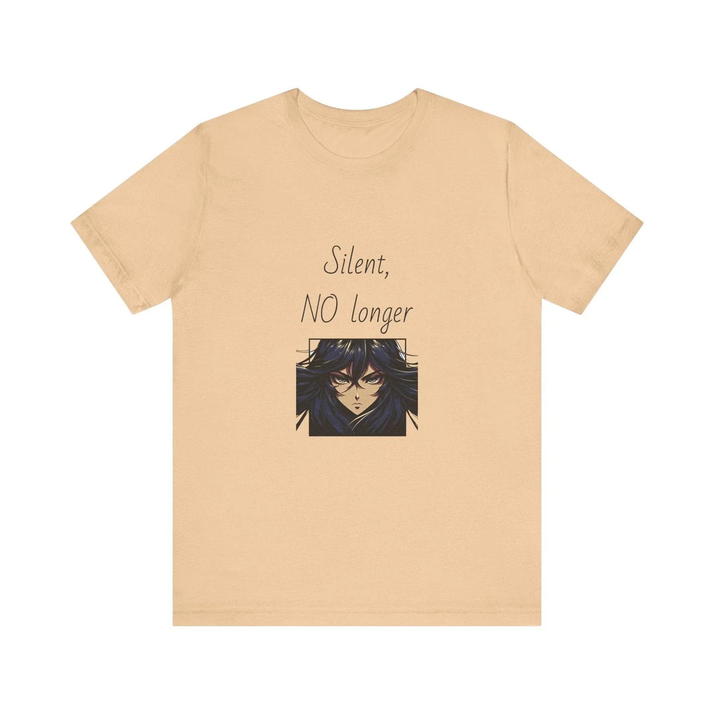Fierce Survivor Unisex Short Sleeve Tee - Silent, NO longer - The Dreamer's Bookshop.