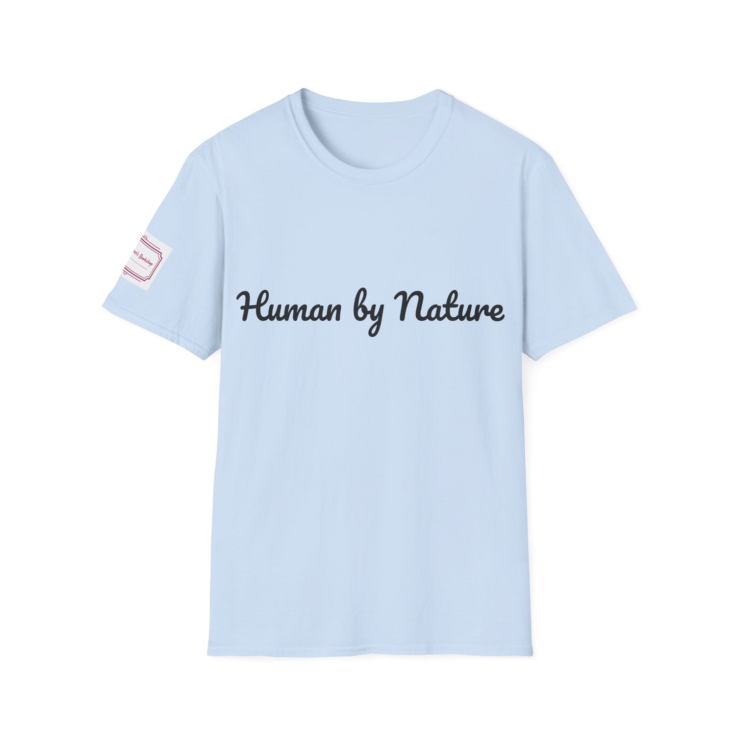 Unisex Softstyle T-Shirt - Poetical "Human by Nature" Bookaddict