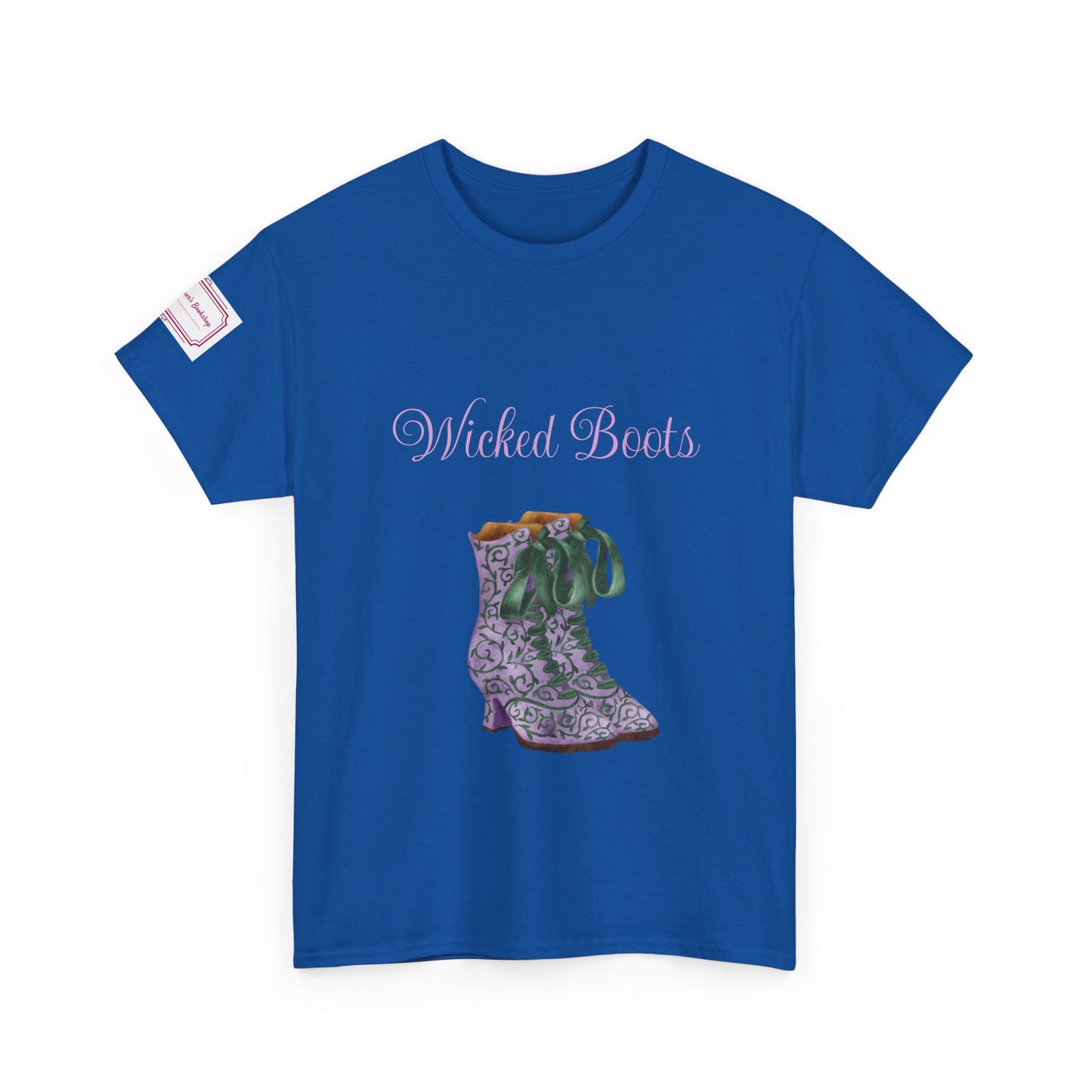 US (Ww) Wicked Boots Graphic Unisex Heavy Cotton Tee