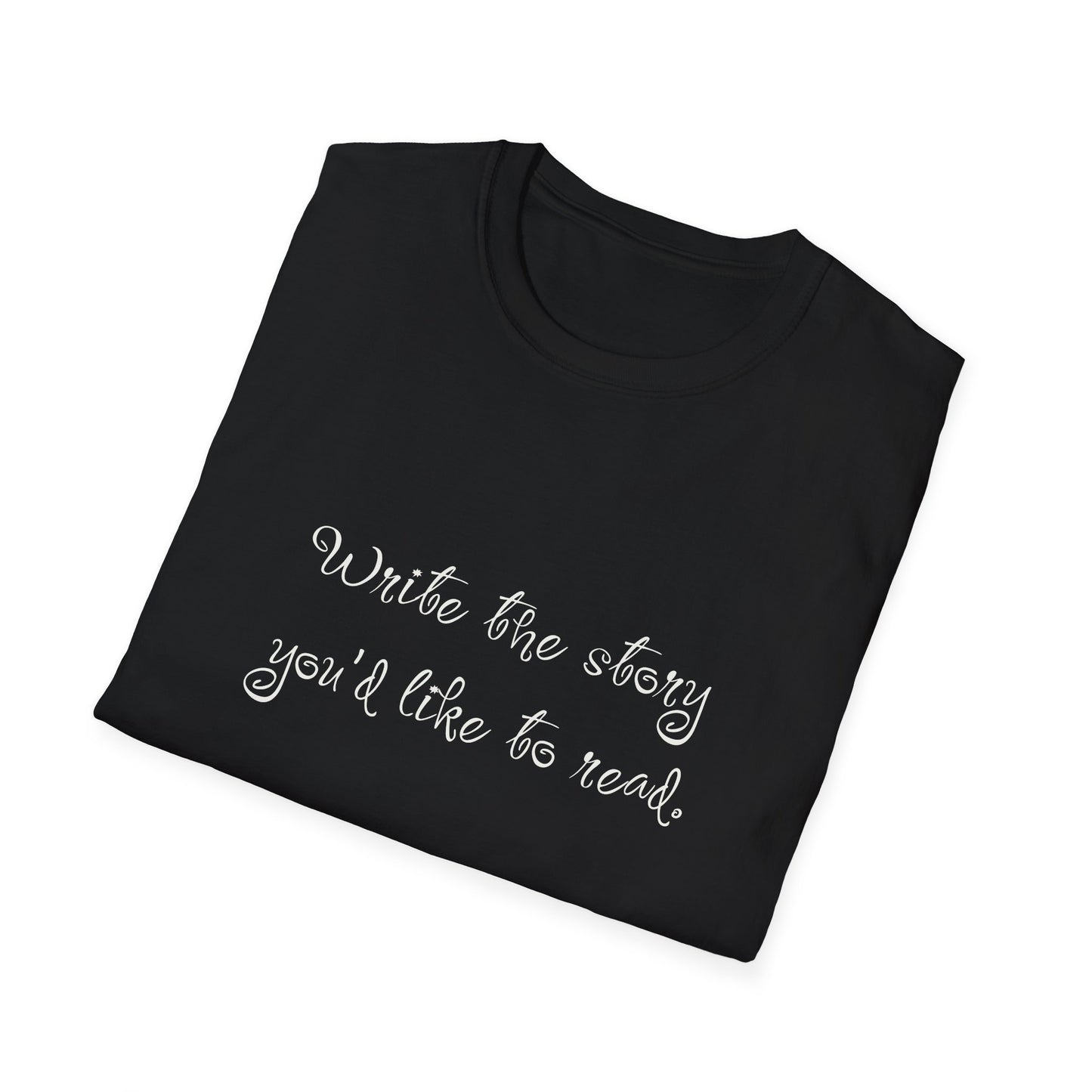 Inspirational Unisex Softstyle T-Shirt - Write the Story