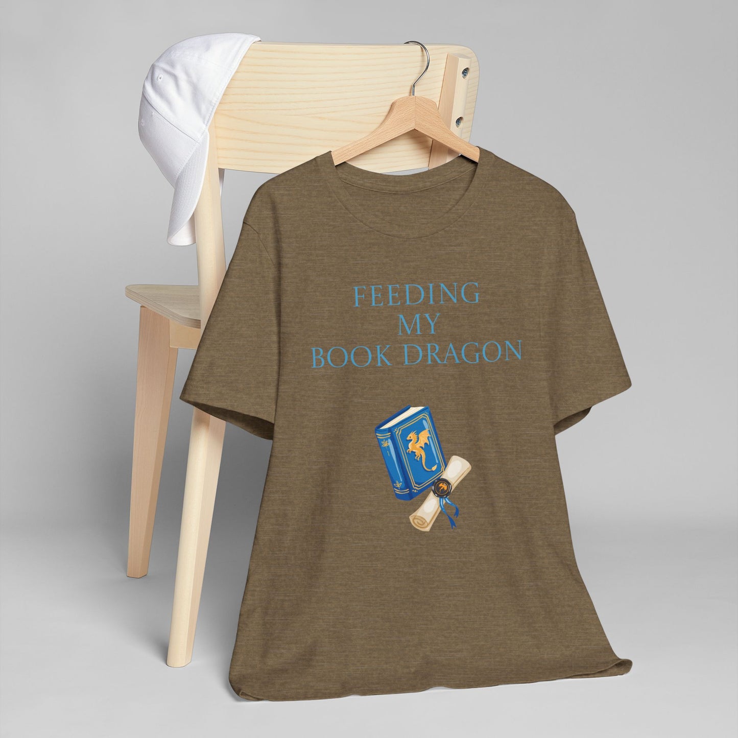 Unisex Jersey T-Shirt - Book Dragon