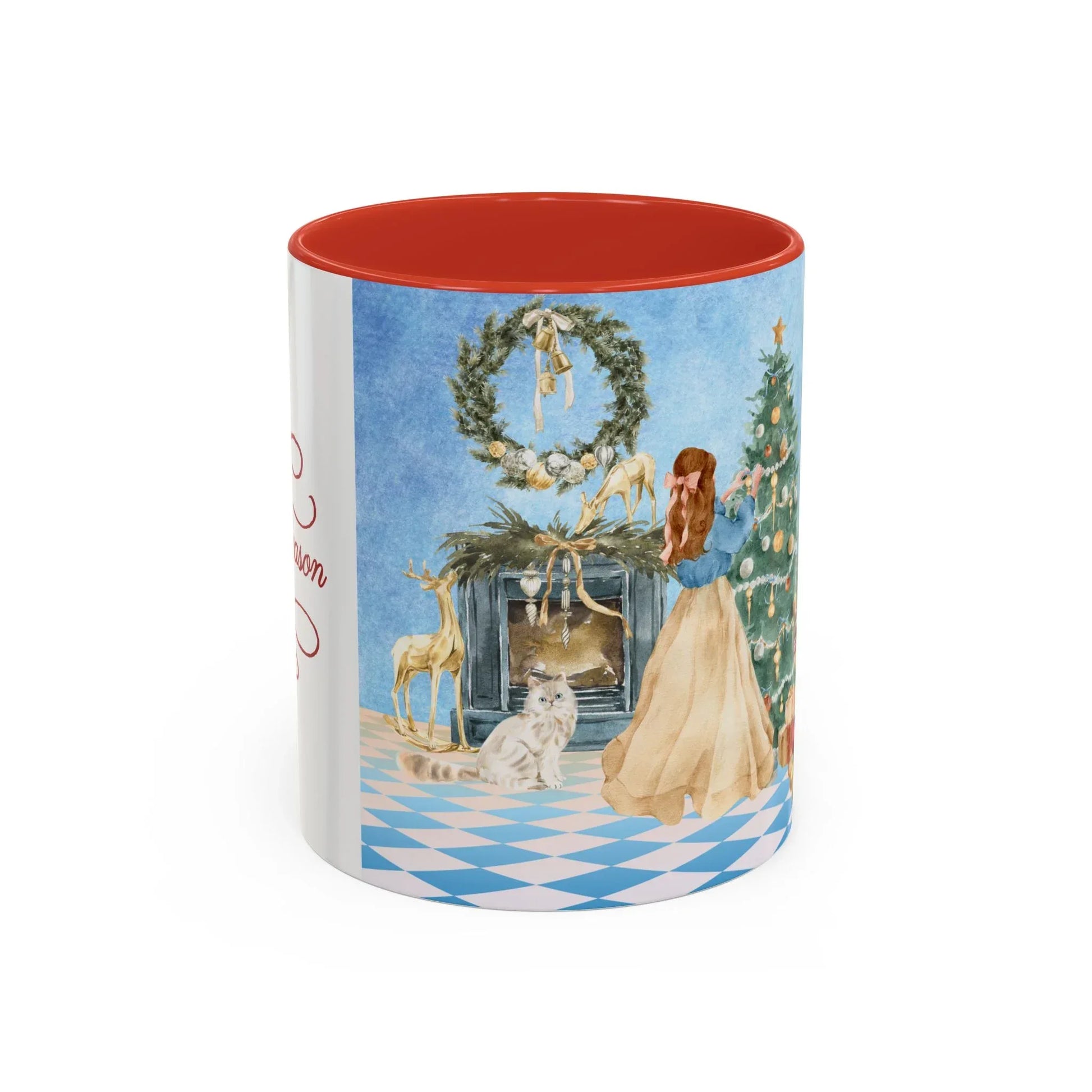 Christmas Tree Decoration - Coffee Mug Gift - tis the season - The Dreamer's Bookshop.