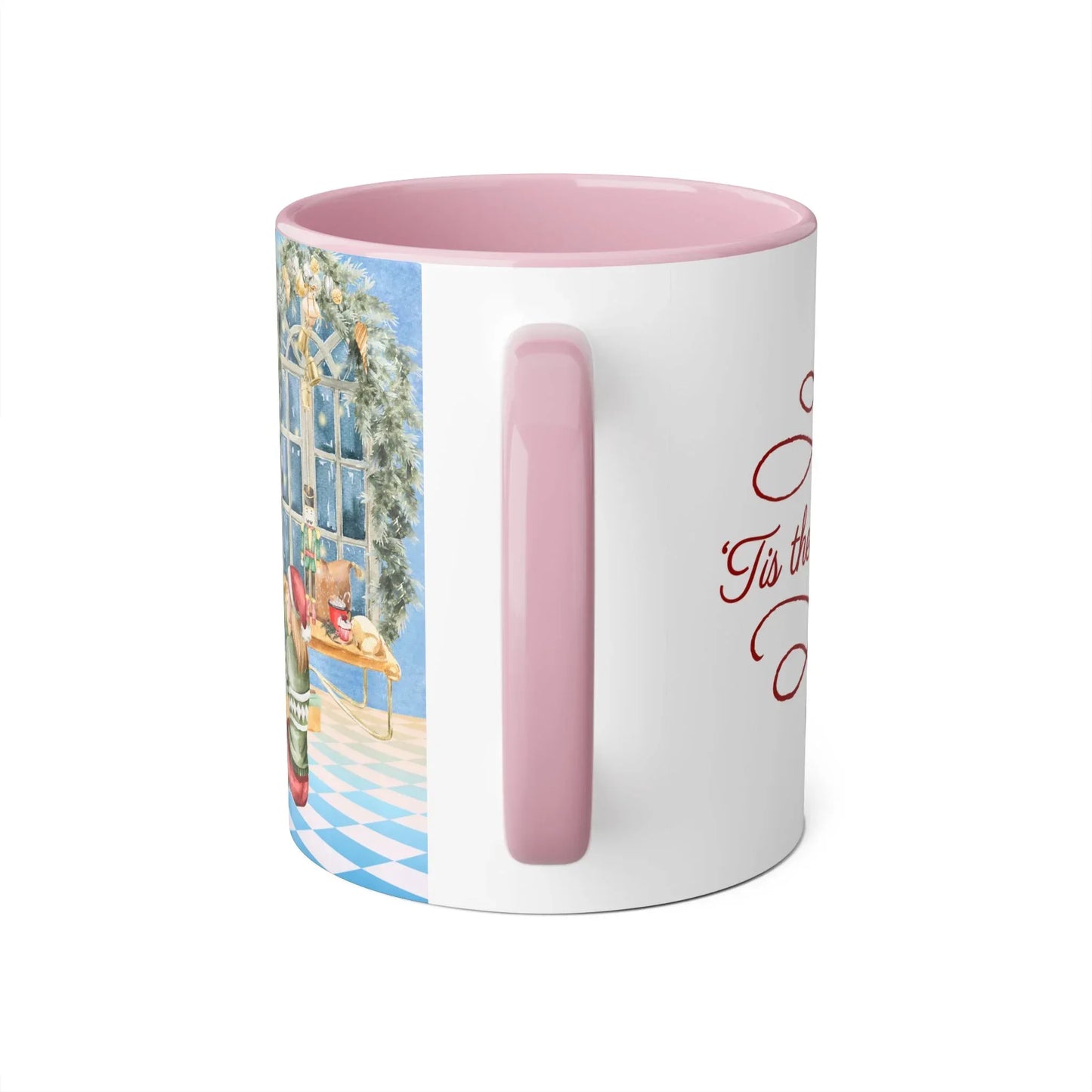 Christmas Tree Decoration Coffee Mug - 11oz Cup tis the Season - The Dreamer's Bookshop.