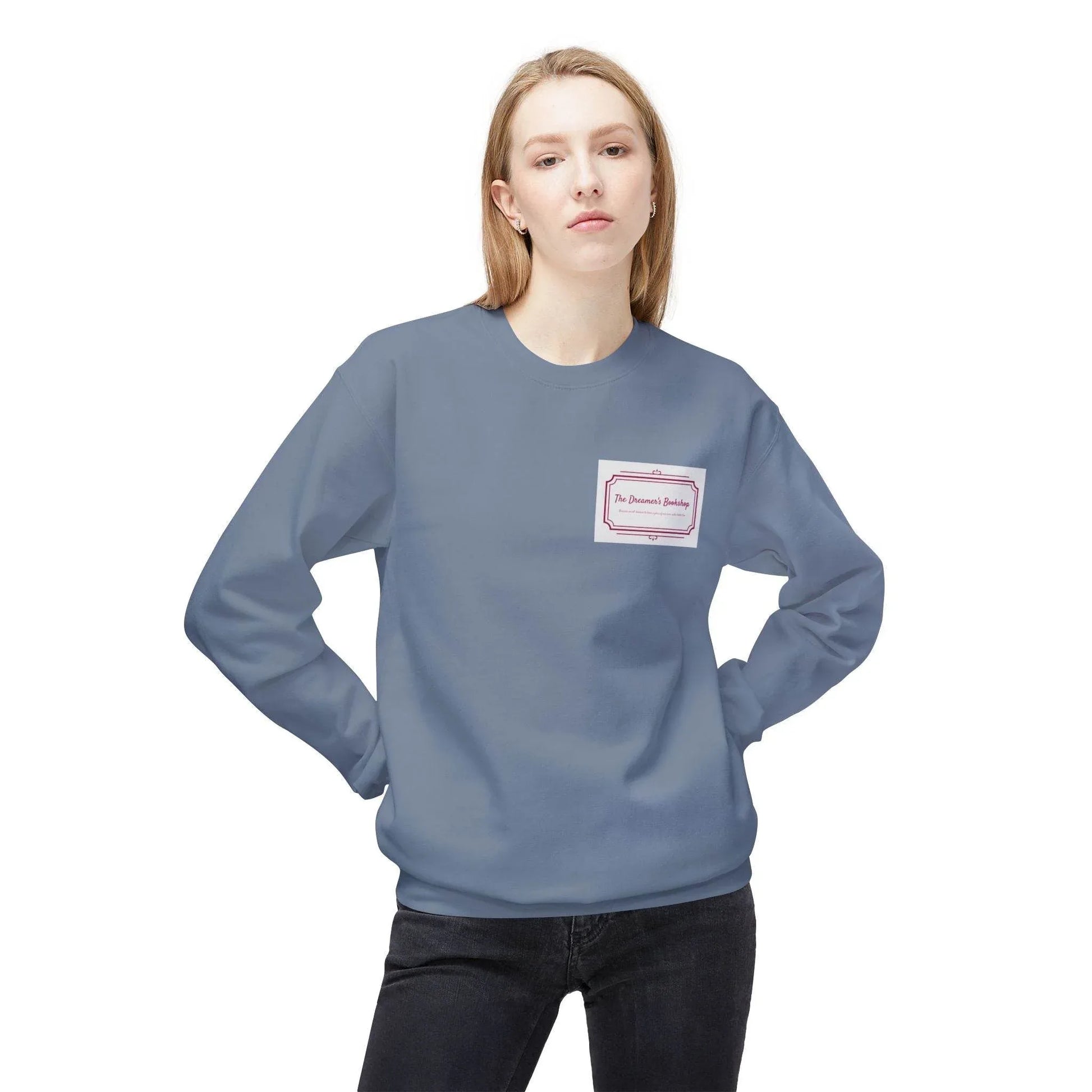 Personalized Birthday Fleece Crewneck Sweatshirt - Unisex Midweight - The Dreamer's Bookshop.