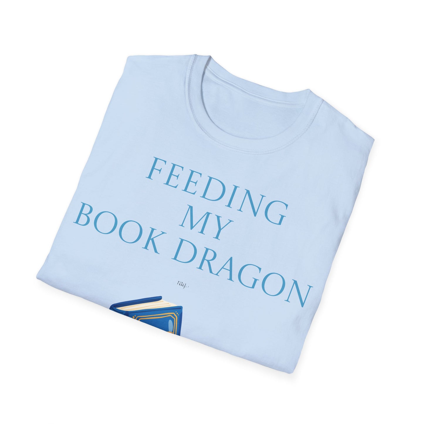 Unisex -Inspired T-Shirt - "Book Dragon" - Perfect for Book Lovers