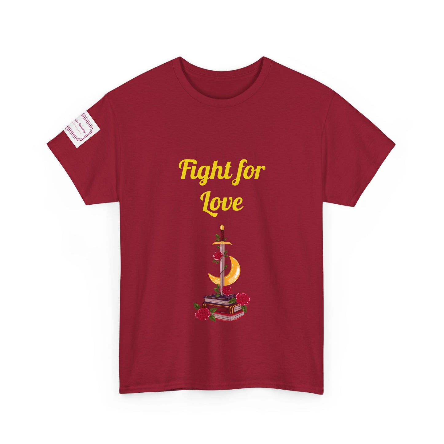 EU - Fight for Love - Unisex Heavy Cotton Tee - Romance Books