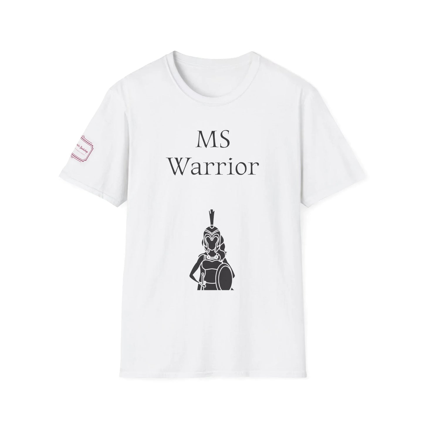 M.S. Warrior Unisex Softstyle T-Shirt - Empowering Graphic Tee for Women's Health Awareness - The Dreamer's Bookshop.
