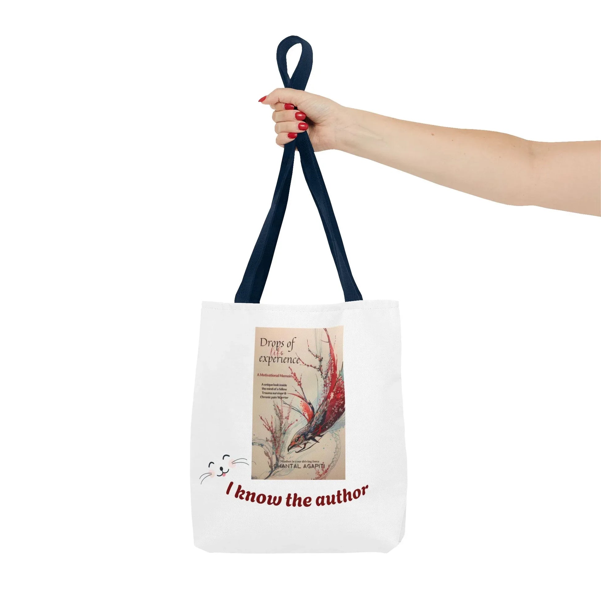 I Know the Author Tote Bag - Cozy Book lovers Design - The Dreamer's Bookshop.