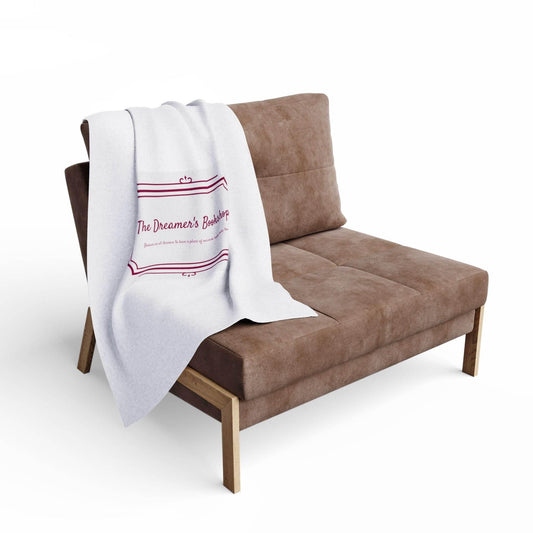 Cozy Arctic Fleece Blanket - The Dreamer's Bookshop Design - The Dreamer's Bookshop.