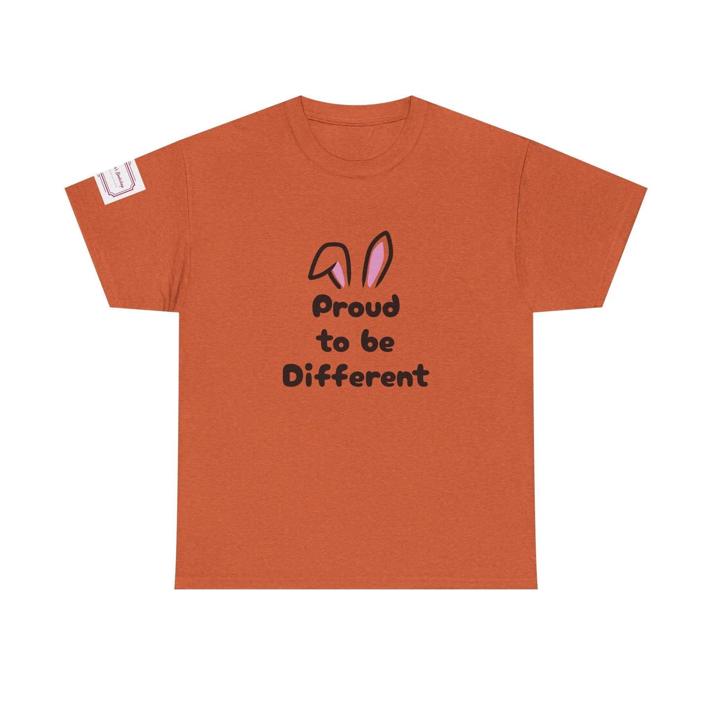 Proud to Be Different Unisex Heavy Cotton Tee – Celebrate Uniqueness - The Dreamer's Bookshop.