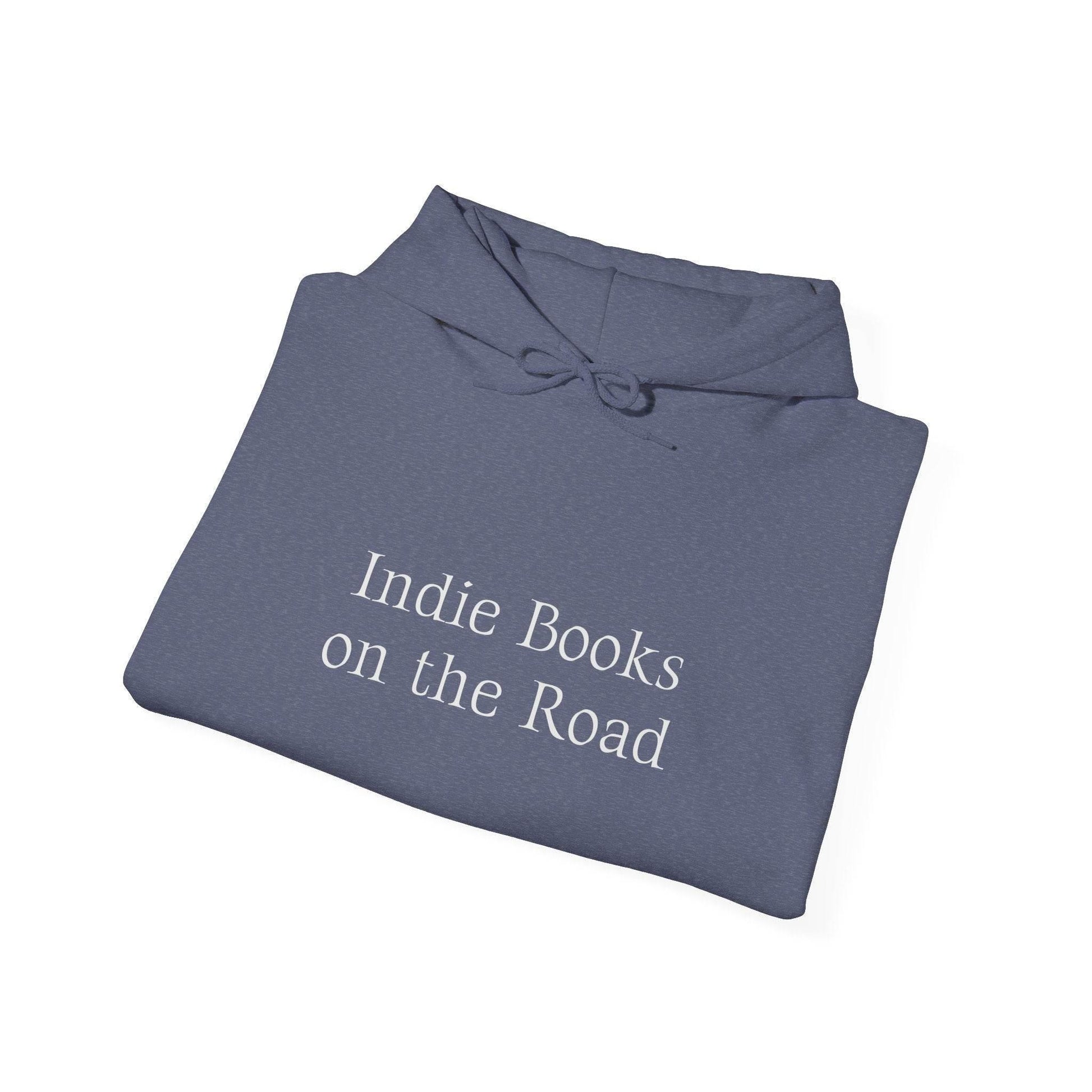 Indie Books on the Road Hooded Sweatshirt - Perfect for Book Lovers - The Dreamer's Bookshop.