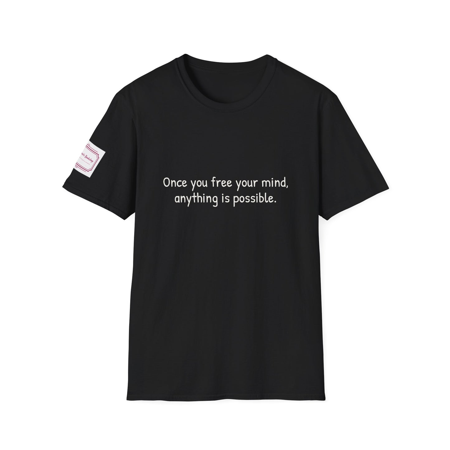 Unisex Softstyle T-Shirt - Poetical "Once you Free" Bookaddict