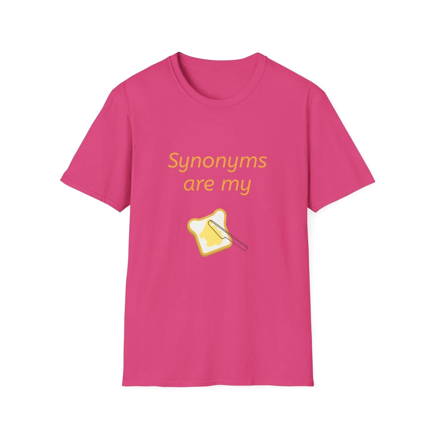 Funny "Synonyms Are My Jam" T-Shirt for Word Lovers - The Dreamer's Bookshop.