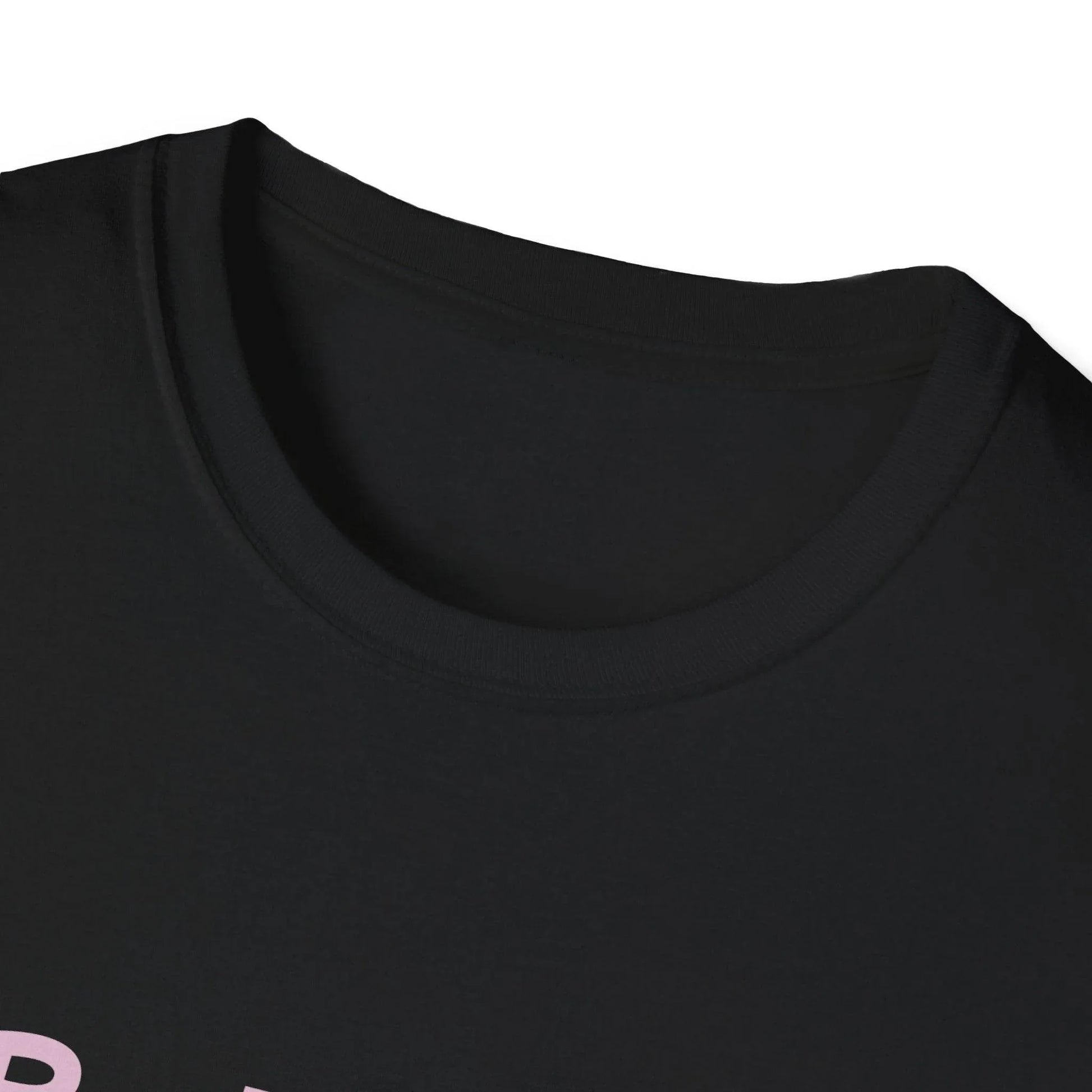 Be Happy Stay Positive Unisex Softstyle T-Shirt - The Dreamer's Bookshop.