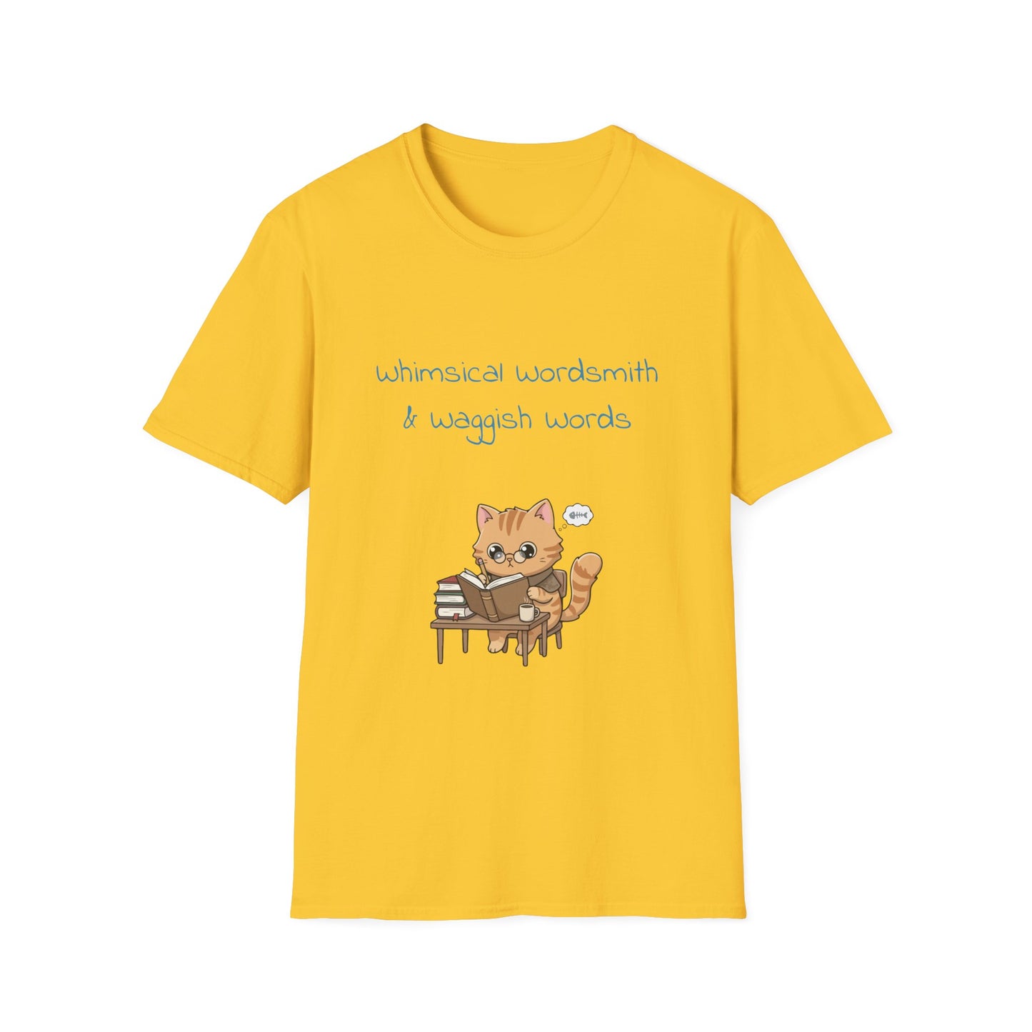 Unisex Travel-Inspired T-Shirt - "Whimsical Wordsmith" - Perfect for Book Lovers