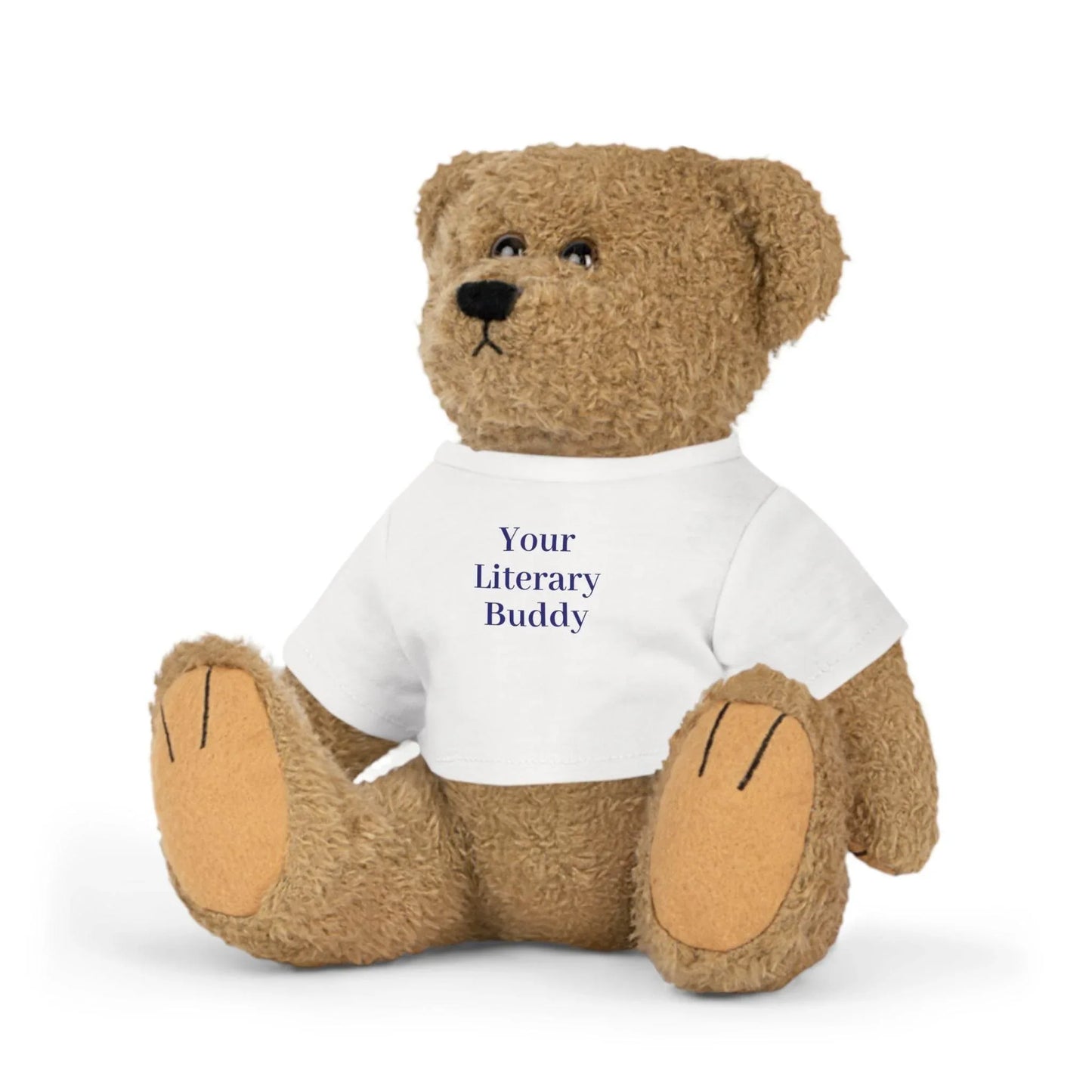 Cuddle Companion Plush Toy with Motivational T-Shirt - The Dreamer's Bookshop.