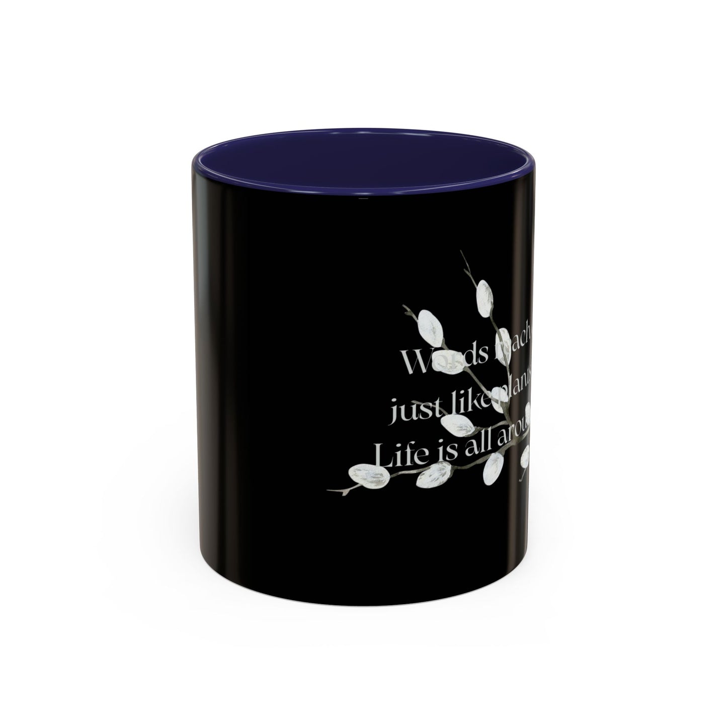 Words Reach Out - Coffee Mug - Gift for Book Lovers