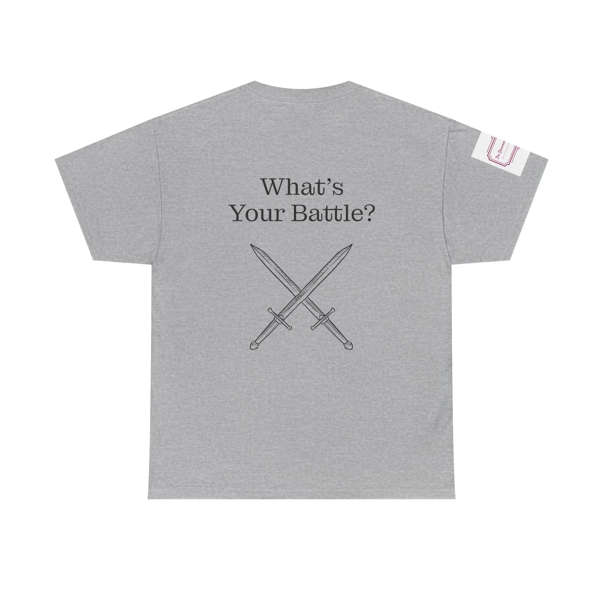 Chronic Pain Warrior Unisex Heavy Cotton Tee - Empowering Apparel for Health Awareness - The Dreamer's Bookshop.