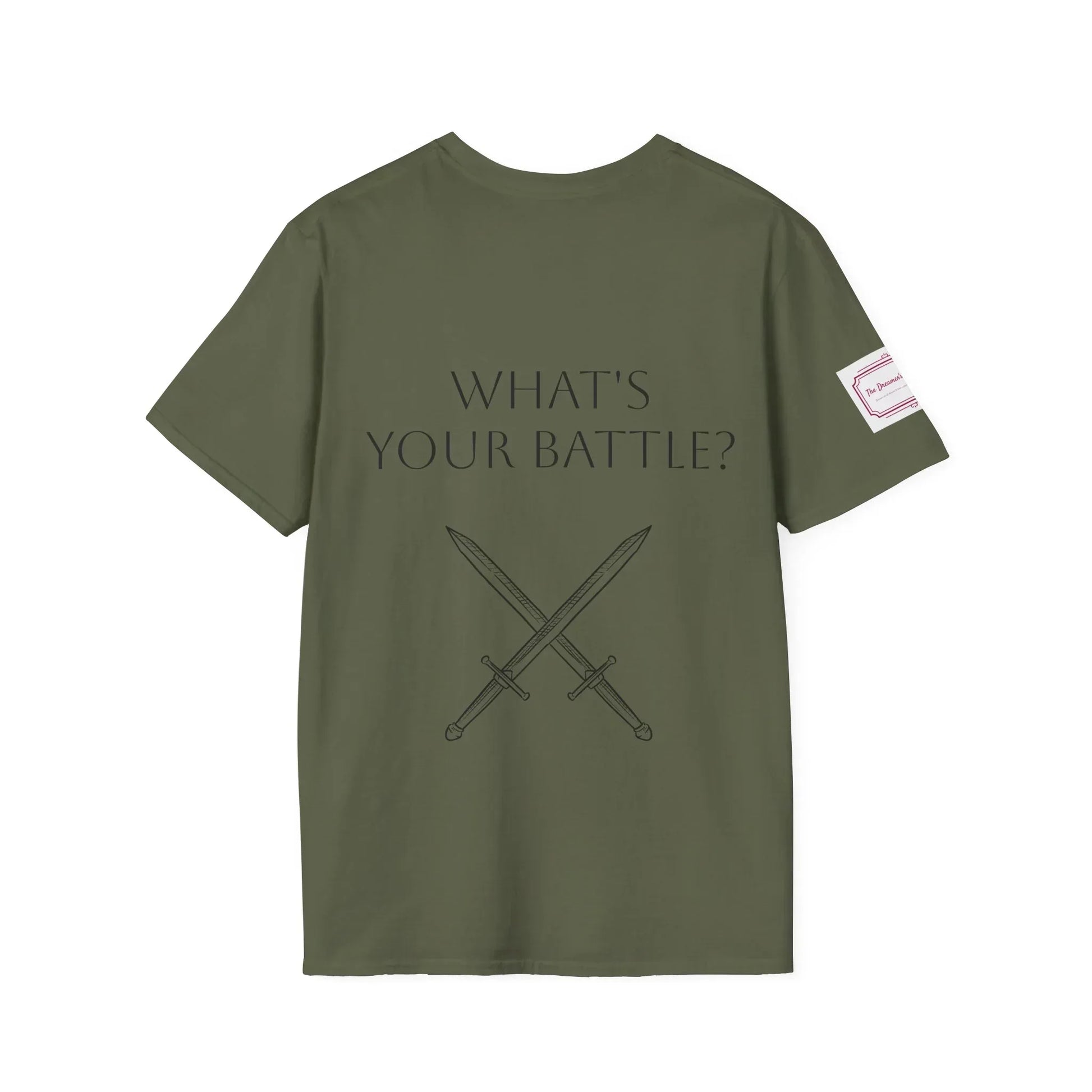 Cancer Warrior Unisex Softstyle T-Shirt - Empowering Graphic Tee for Women's Health Awarenes - The Dreamer's Bookshop.