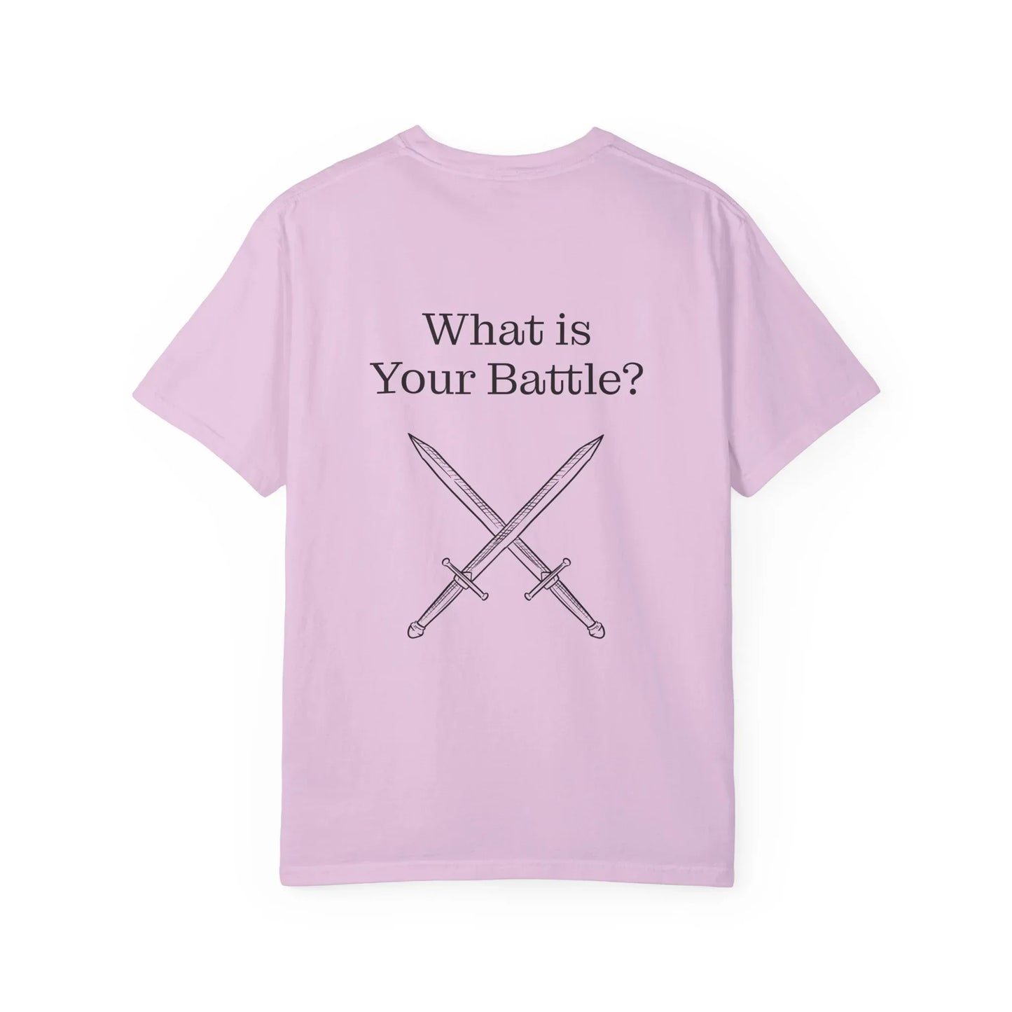 Chronic Pain Warrior Unisex Garment-Dyed T-Shirt - Empowering Supportive Apparel - The Dreamer's Bookshop.