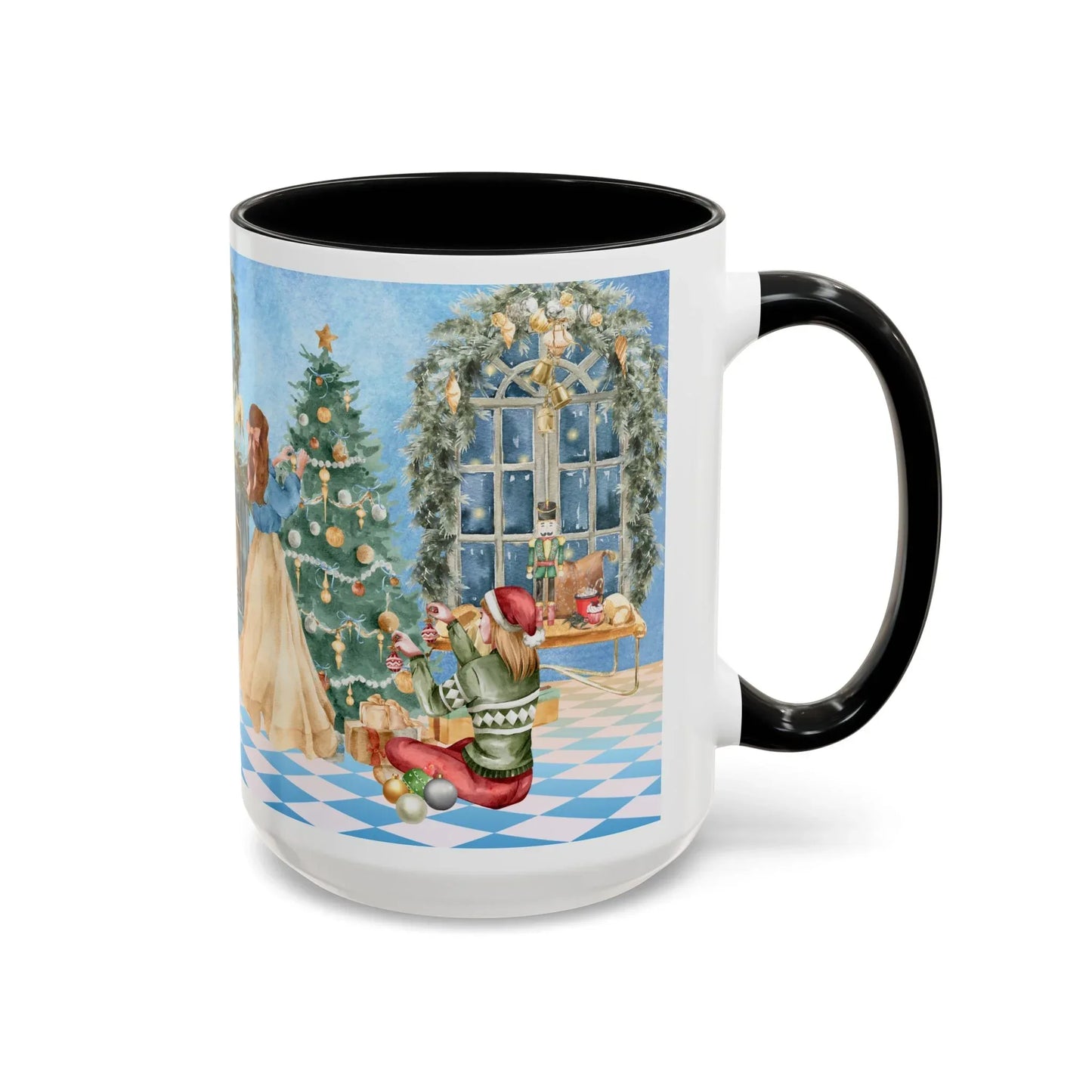 Christmas Tree Decoration Coffee Mug - 11oz & 15oz - tis the season - The Dreamer's Bookshop.