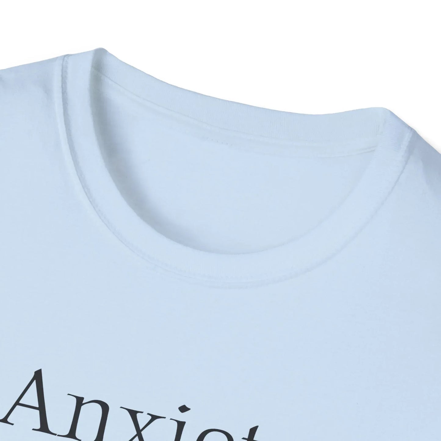 Anxiety Warrior Unisex Softstyle T-Shirt - Empowering Battle Against Mental Health - The Dreamer's Bookshop.