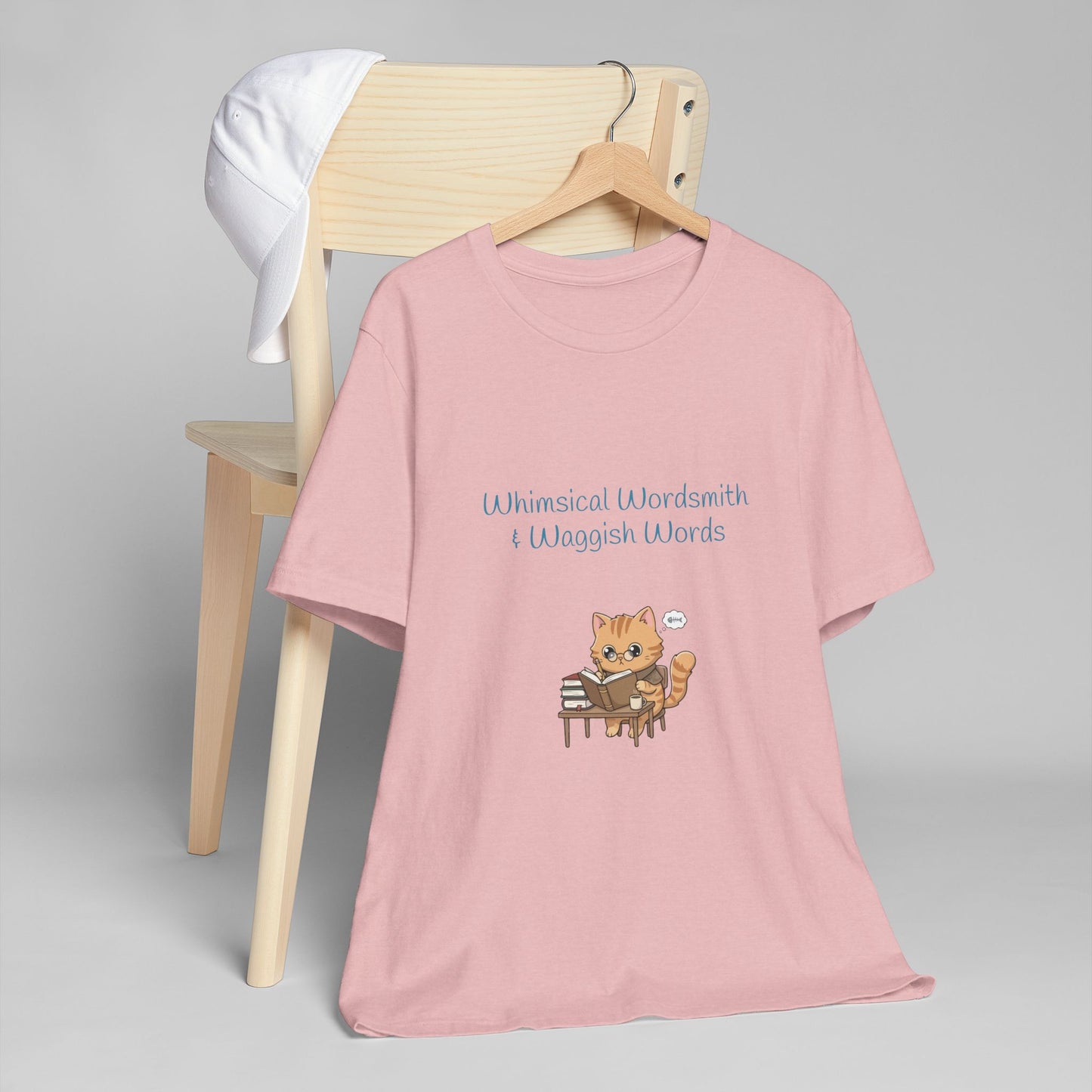 Unisex Jersey T-Shirt - 'Whimsical Wordsmith' Book lovers