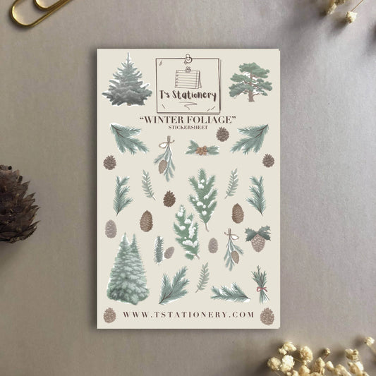 T's Stationery - „Winterblad” - The Dreamer's Bookshop.