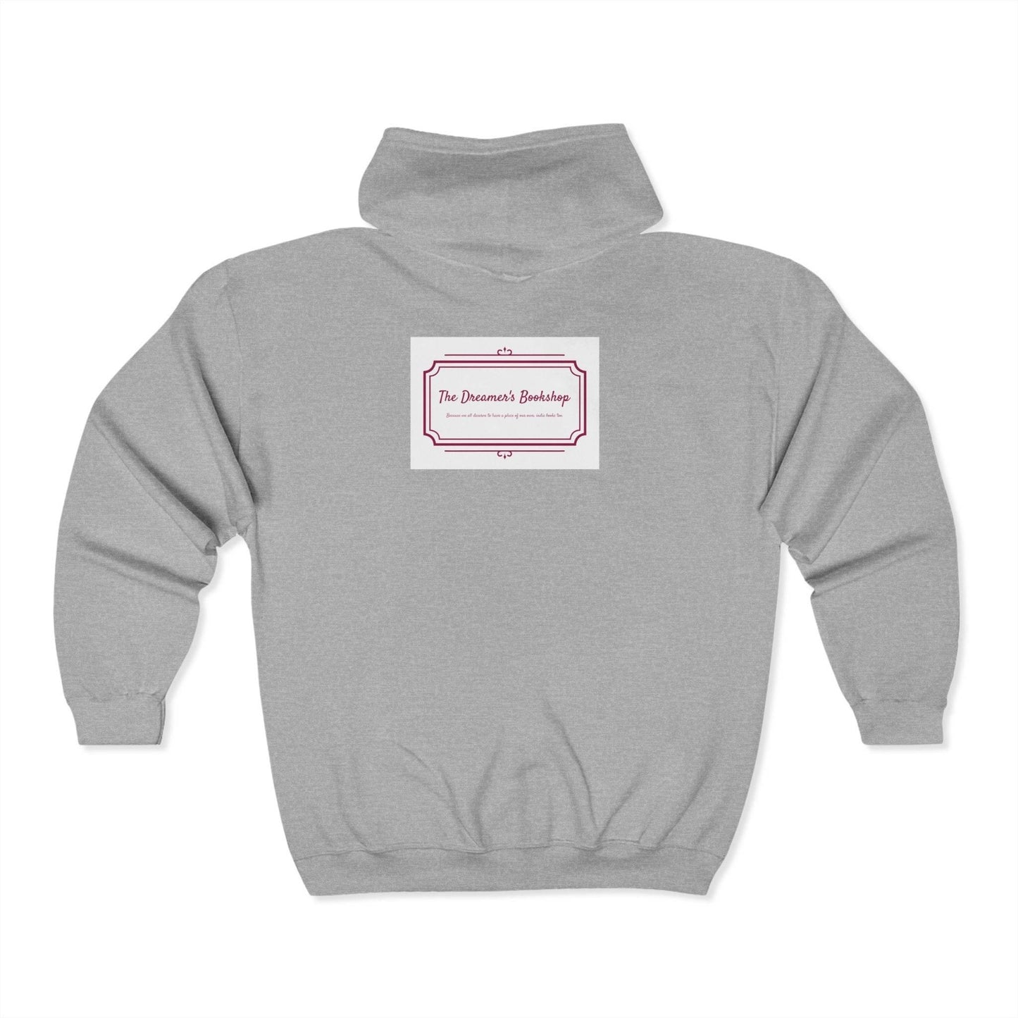 Stay Curious Full Zip Hoodie - Unisex Heavy Blend™ - Perfect for Book Lovers - The Dreamer's Bookshop.