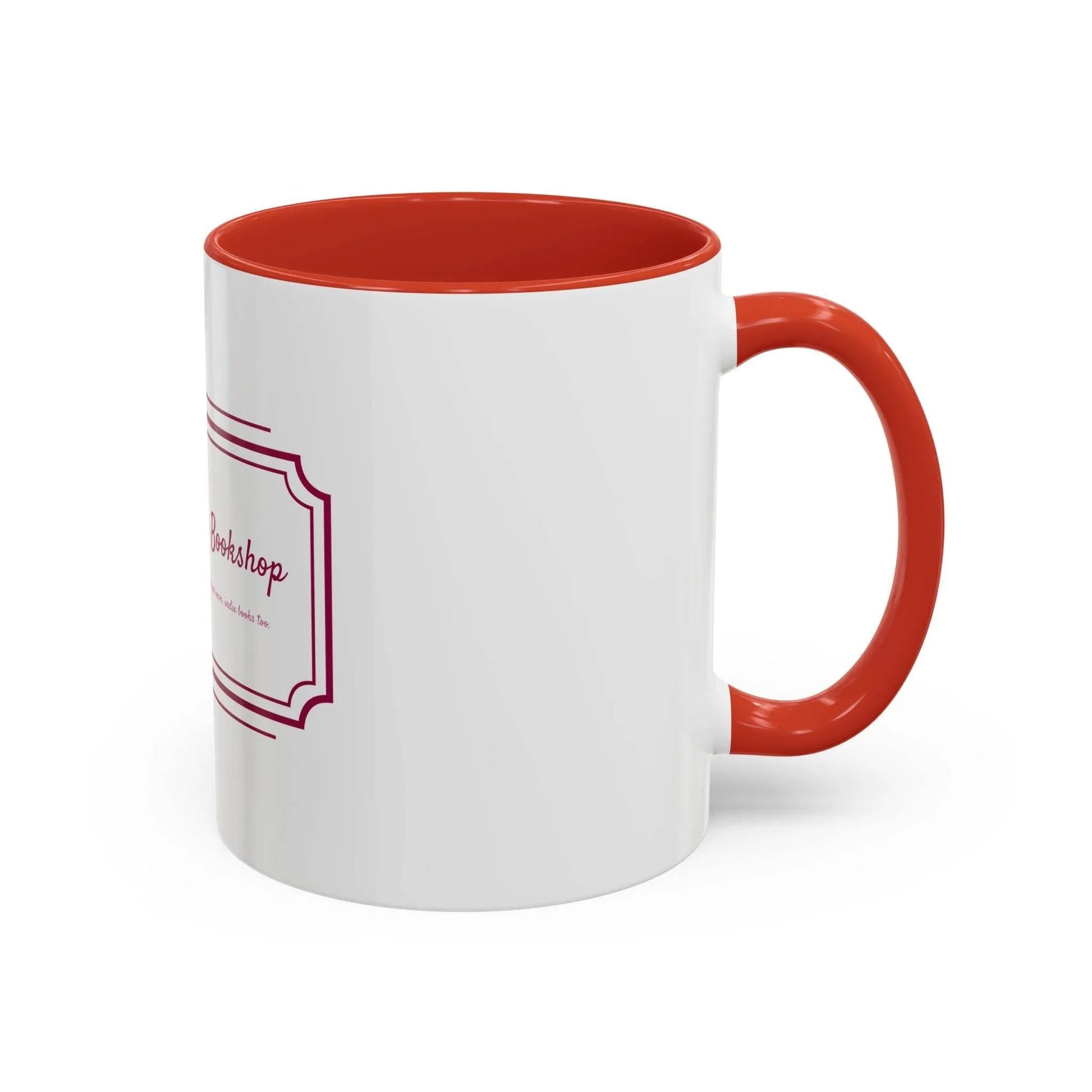 Dreamer's Bookshop Accent Coffee Mug - Perfect Gift for Book Lovers - The Dreamer's Bookshop.