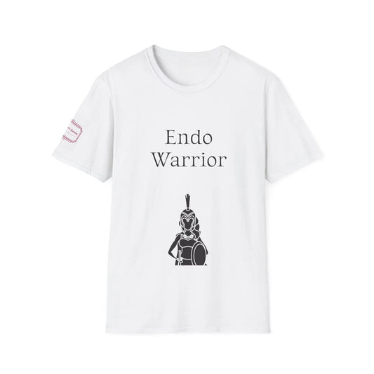Endometriosis Warrior Unisex Softstyle T-Shirt - Empower Your Battle - The Dreamer's Bookshop.