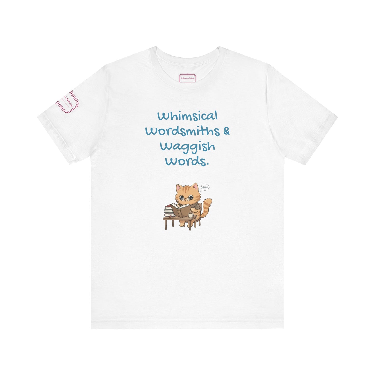 Whimsical Wordsmiths Tee - Fun Short Sleeve Shirt for Writers & Book Lovers