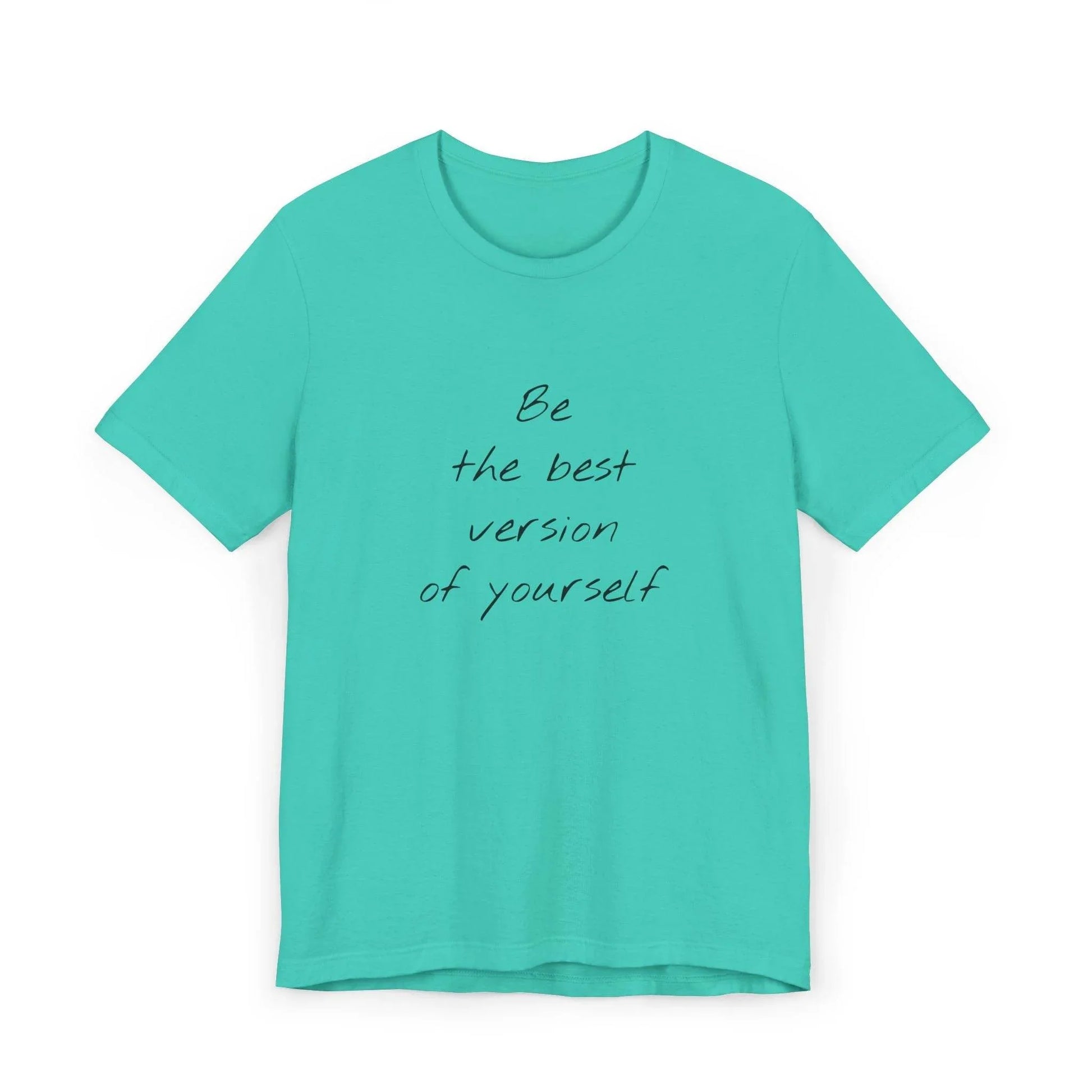Inspirational Unisex Jersey T-Shirt - Be The Best Vibe - The Dreamer's Bookshop.