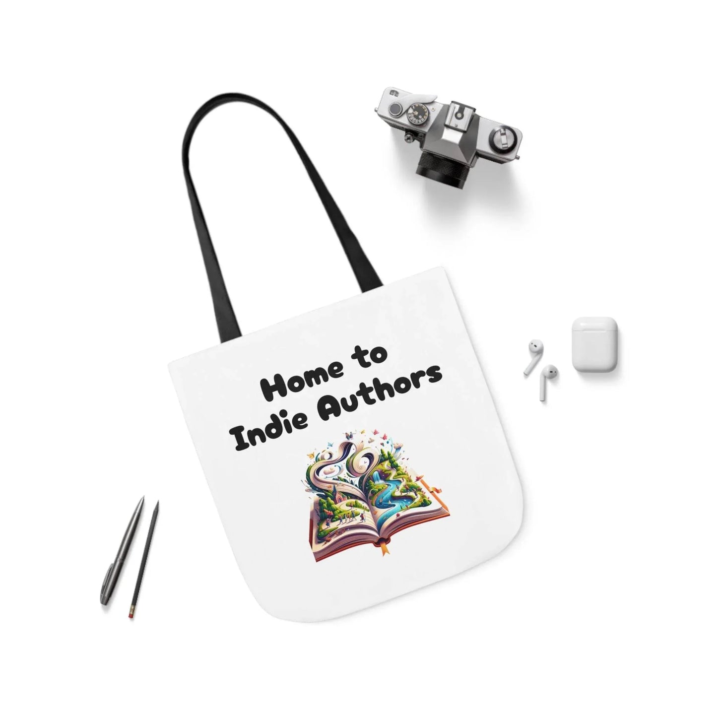 Home to Indie Authors Tote Bag - Perfect Gift for Book Lovers - The Dreamer's Bookshop.