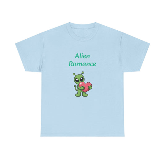 Sci-Fi -  Graphic Tee - Unisex Heavy Cotton T-Shirt Alien Romance Books