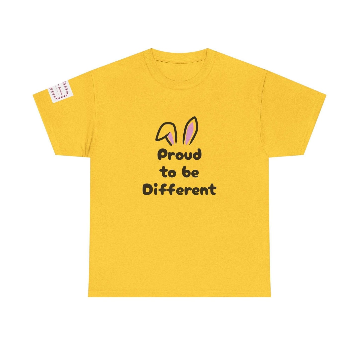 Proud to Be Different Unisex Heavy Cotton Tee – Celebrate Uniqueness - The Dreamer's Bookshop.