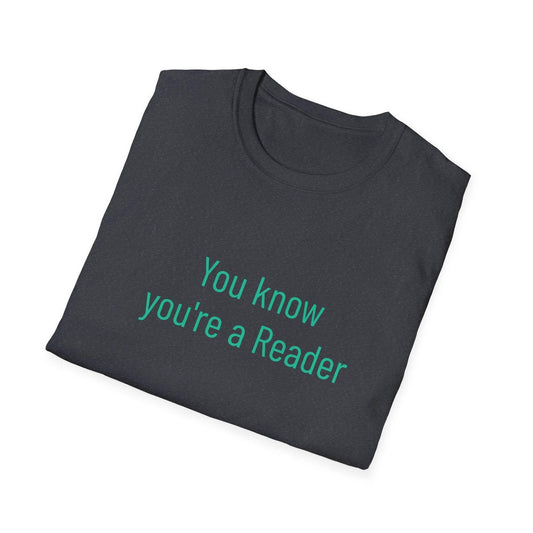 Inspirational Unisex Softstyle T-Shirt - 'You Know' Philosophical Design - The Dreamer's Bookshop.