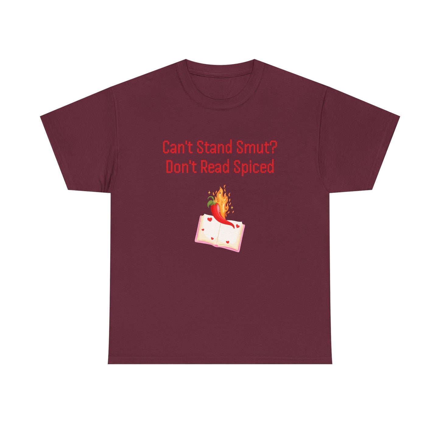 Can't Stand Smut -  Graphic Tee - Unisex Heavy Cotton T-Shirt for Book Lovers