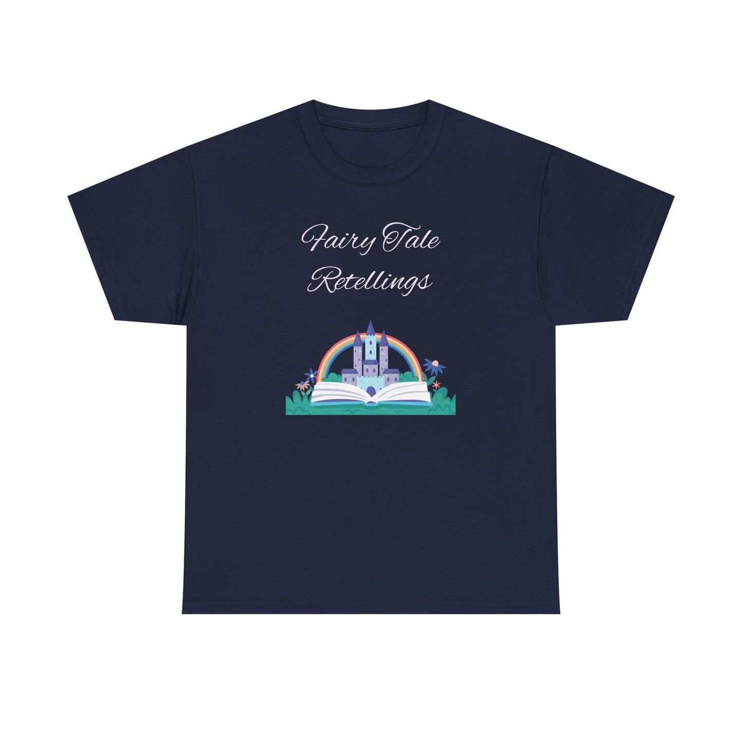 Fiction -  Graphic Tee - Unisex Heavy Cotton T-Shirt - Fairy Tale Retellings