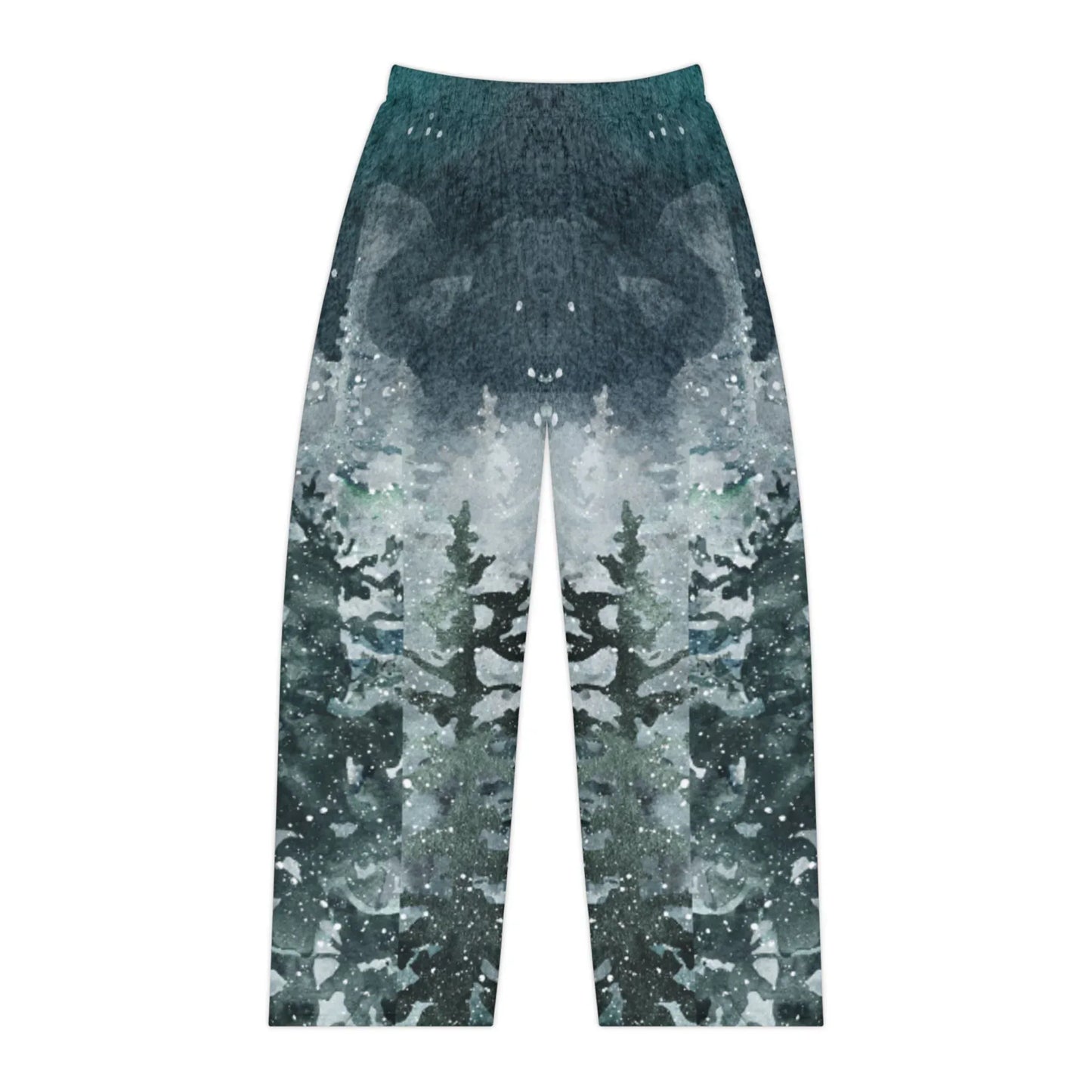 Winter Forest Pajama Pants – Women's Cozy All-Over Print Loungewear - The Dreamer's Bookshop.