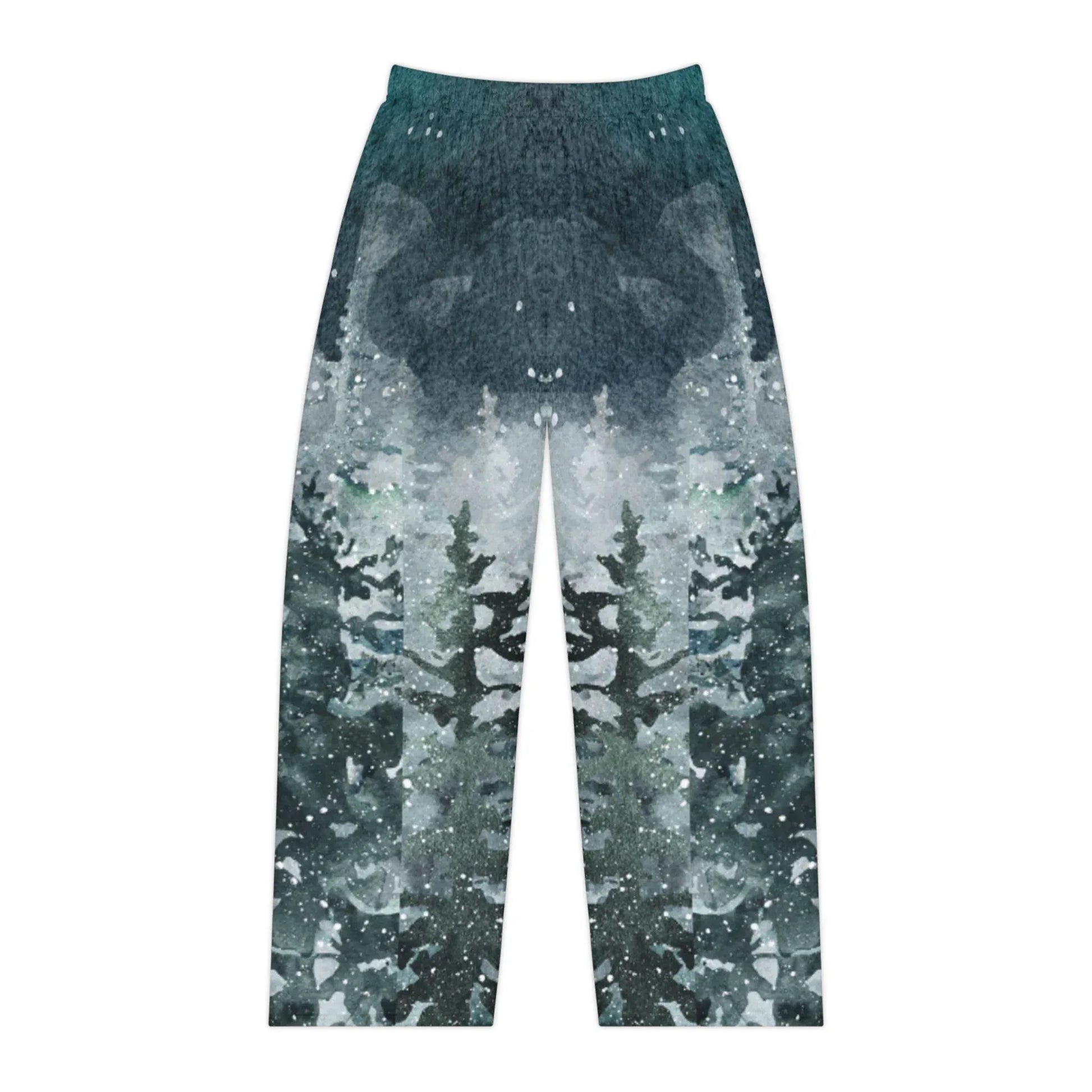 Winter Forest Pajama Pants – Women's Cozy All-Over Print Loungewear - The Dreamer's Bookshop.