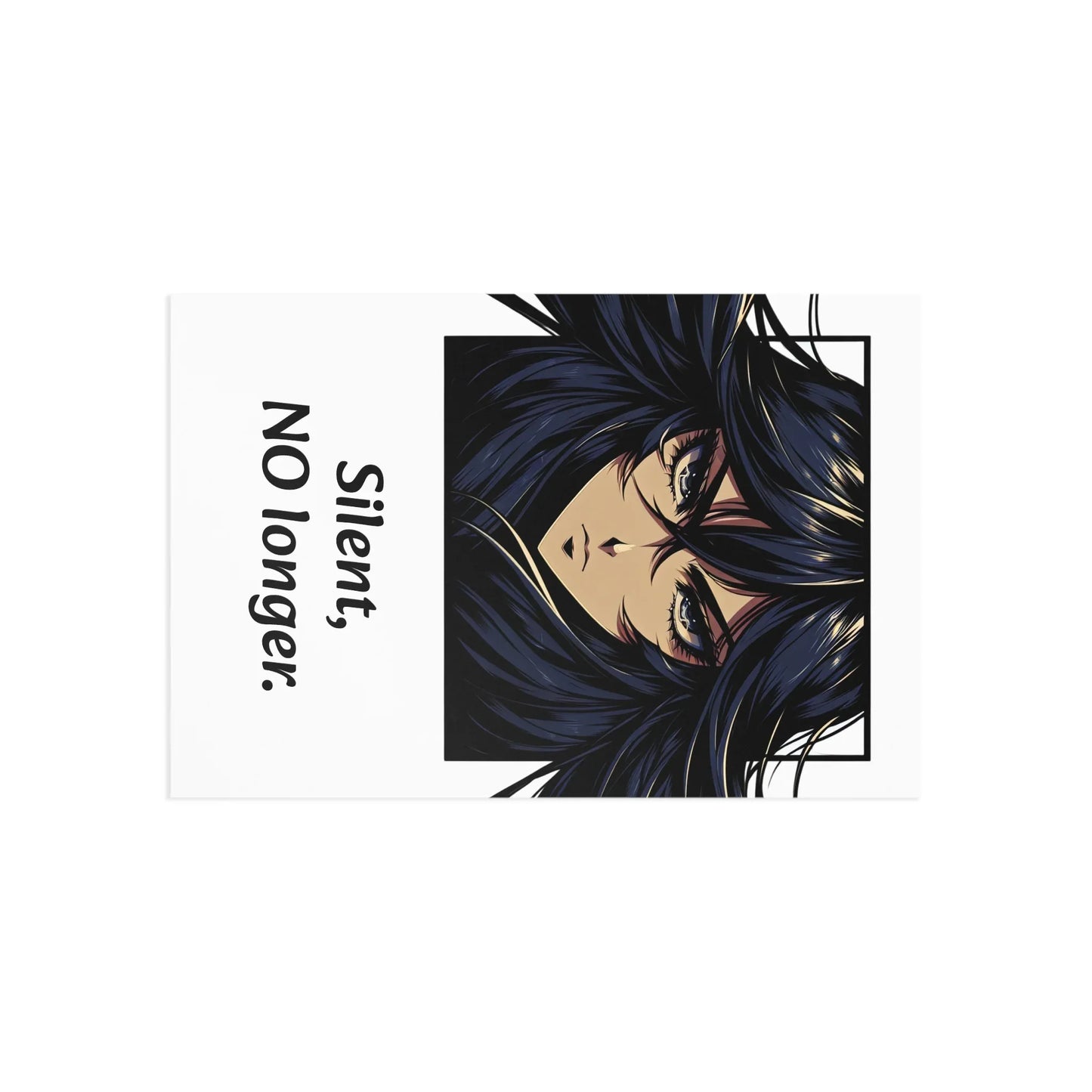 The Dreamer's Bookshop Survivor "Silent, NO longer" Art Print Card - The Dreamer's Bookshop.