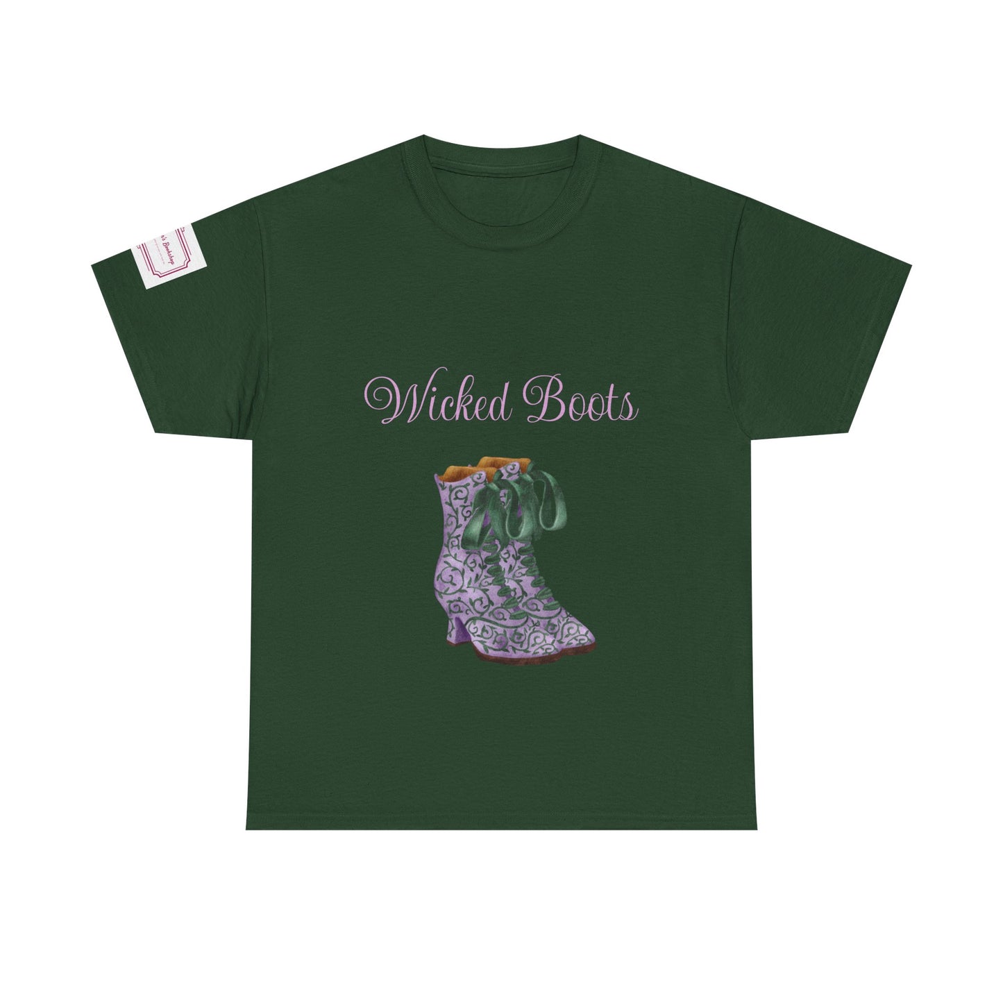 AU - Wicked Boots - Witch Unisex Heavy Cotton Tee